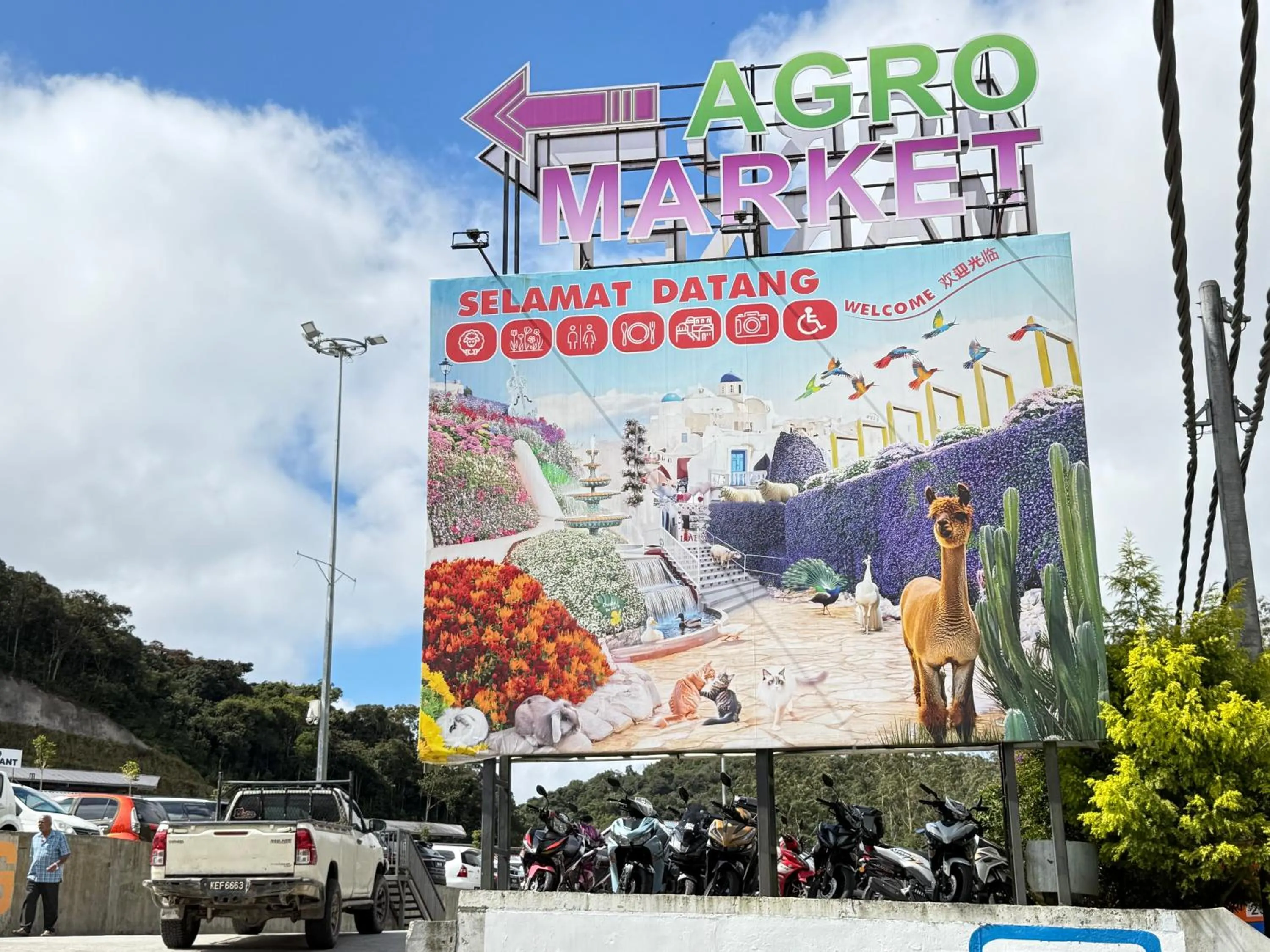 Nearby landmark in Nova Mountain n Sunrise view Hilltop Hotel Apartment in Cameron Highlands