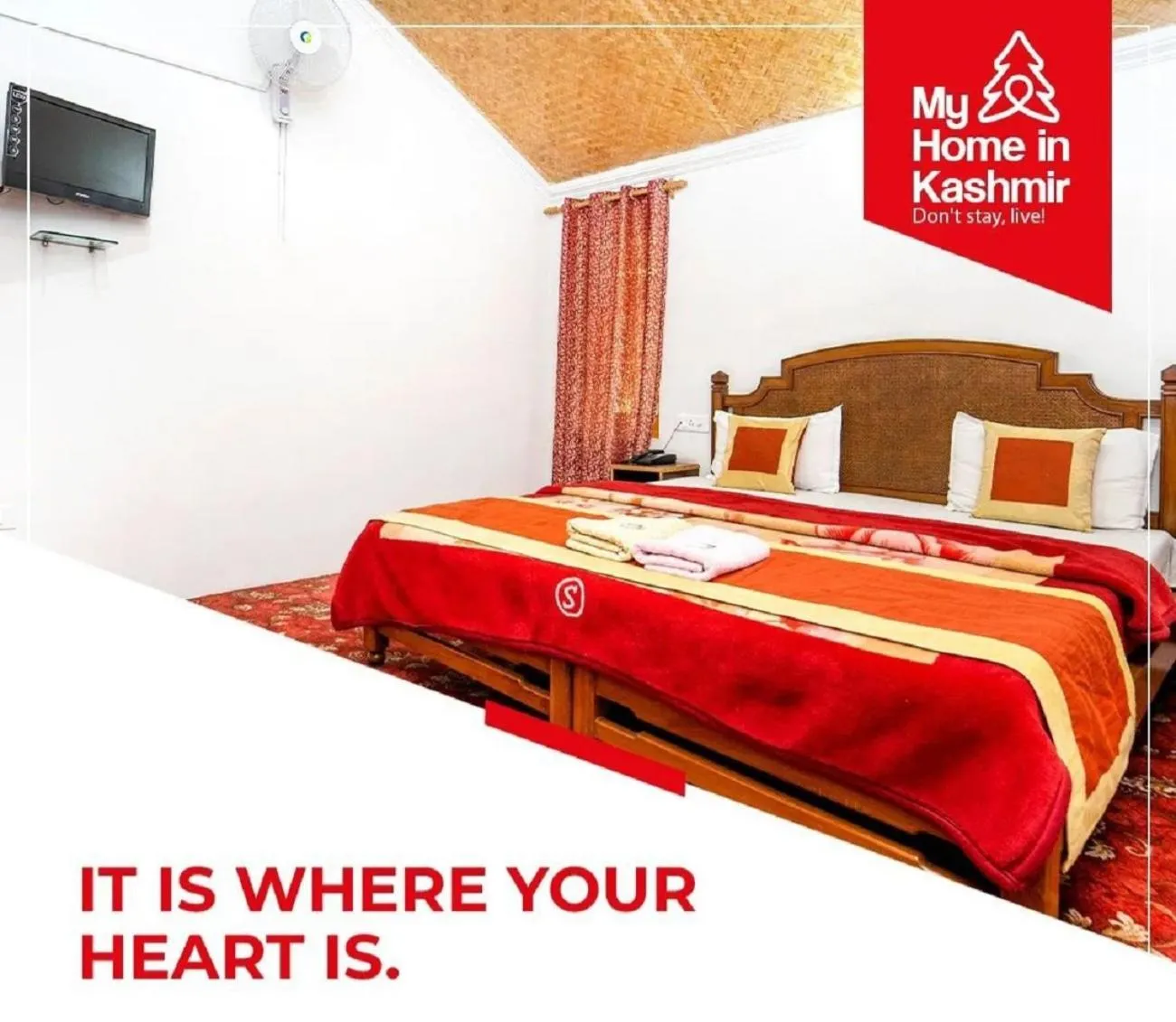 Bed in Hotel Al Azrah