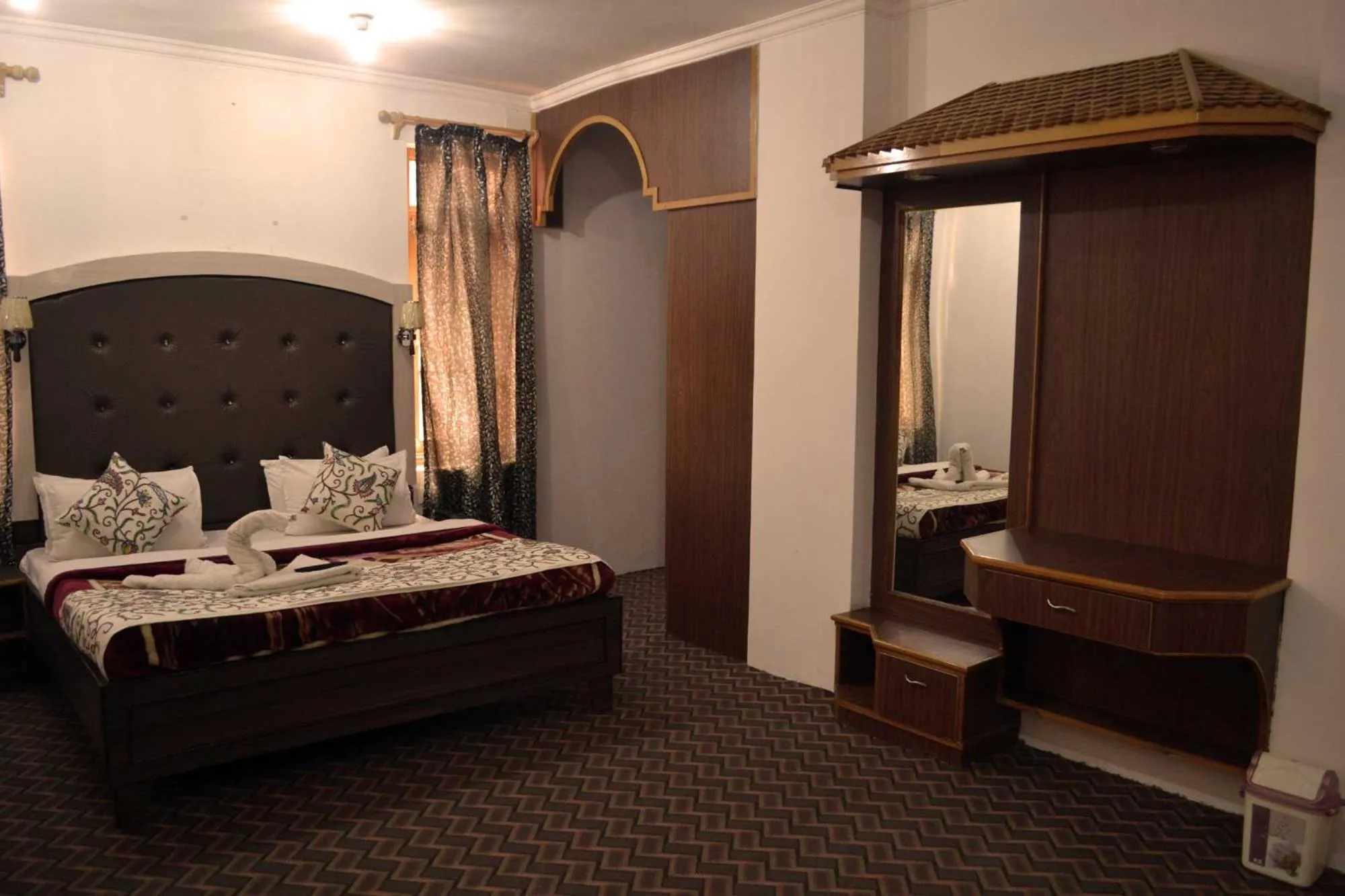 Bed in Hotel Al Azrah