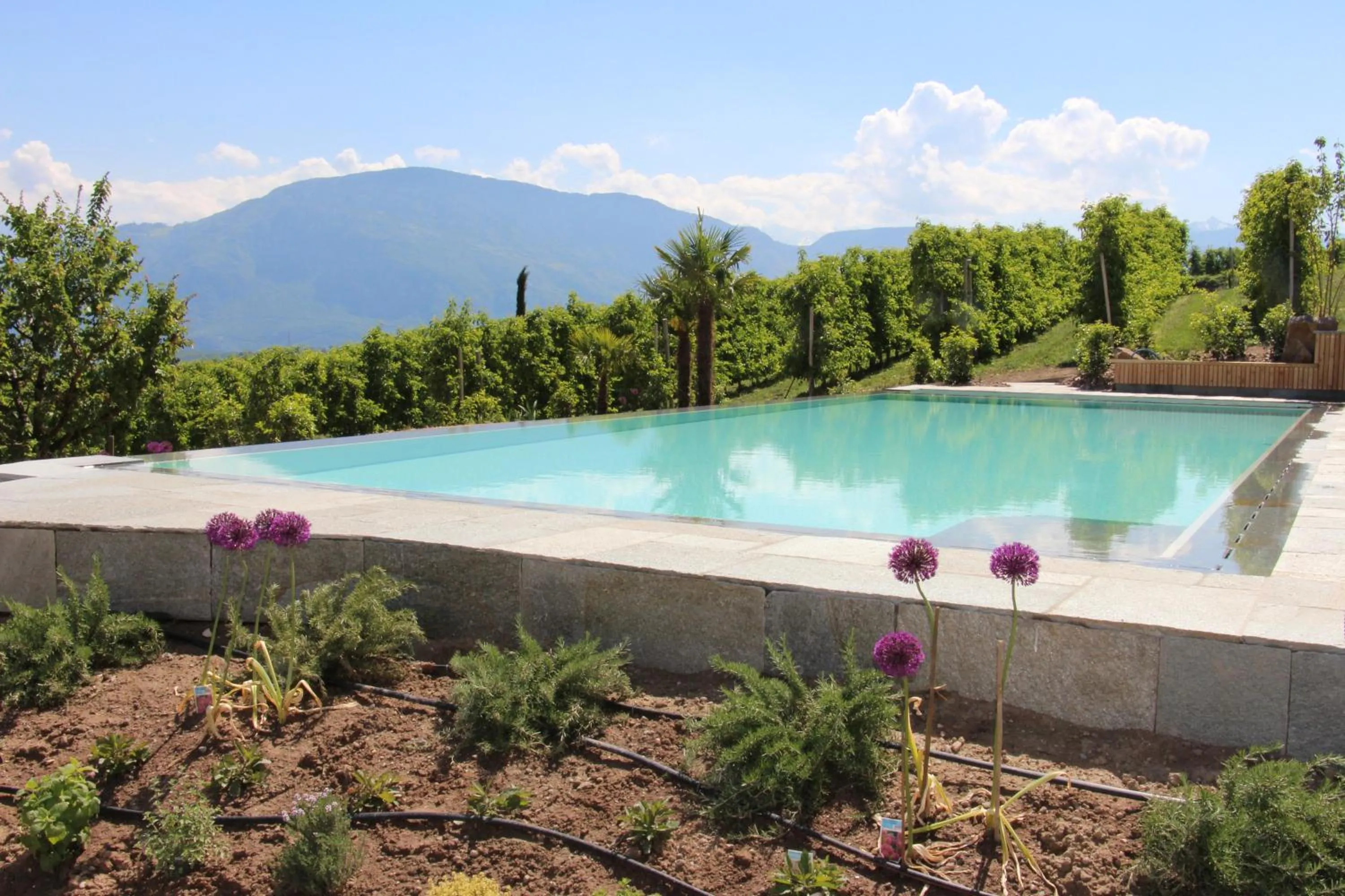 Garden view in Huebenburg