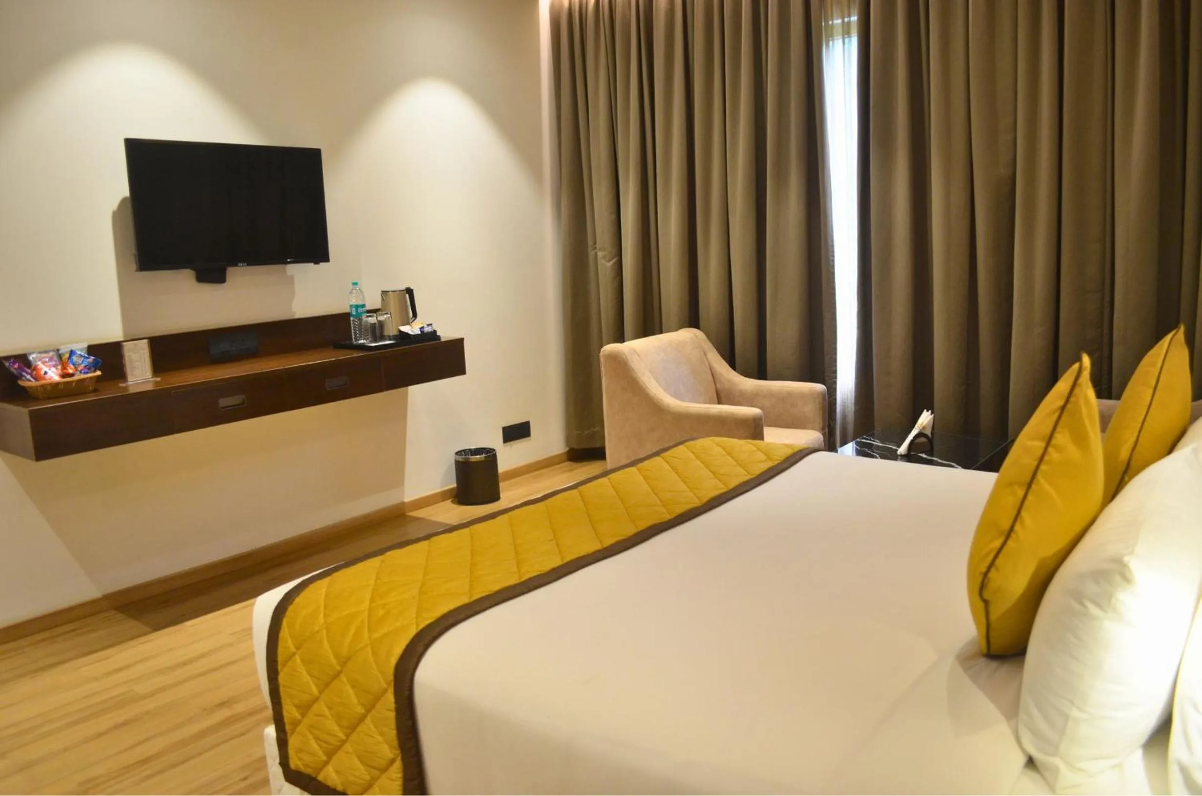 Bedroom, Bed in The Aurum Subrahmanya