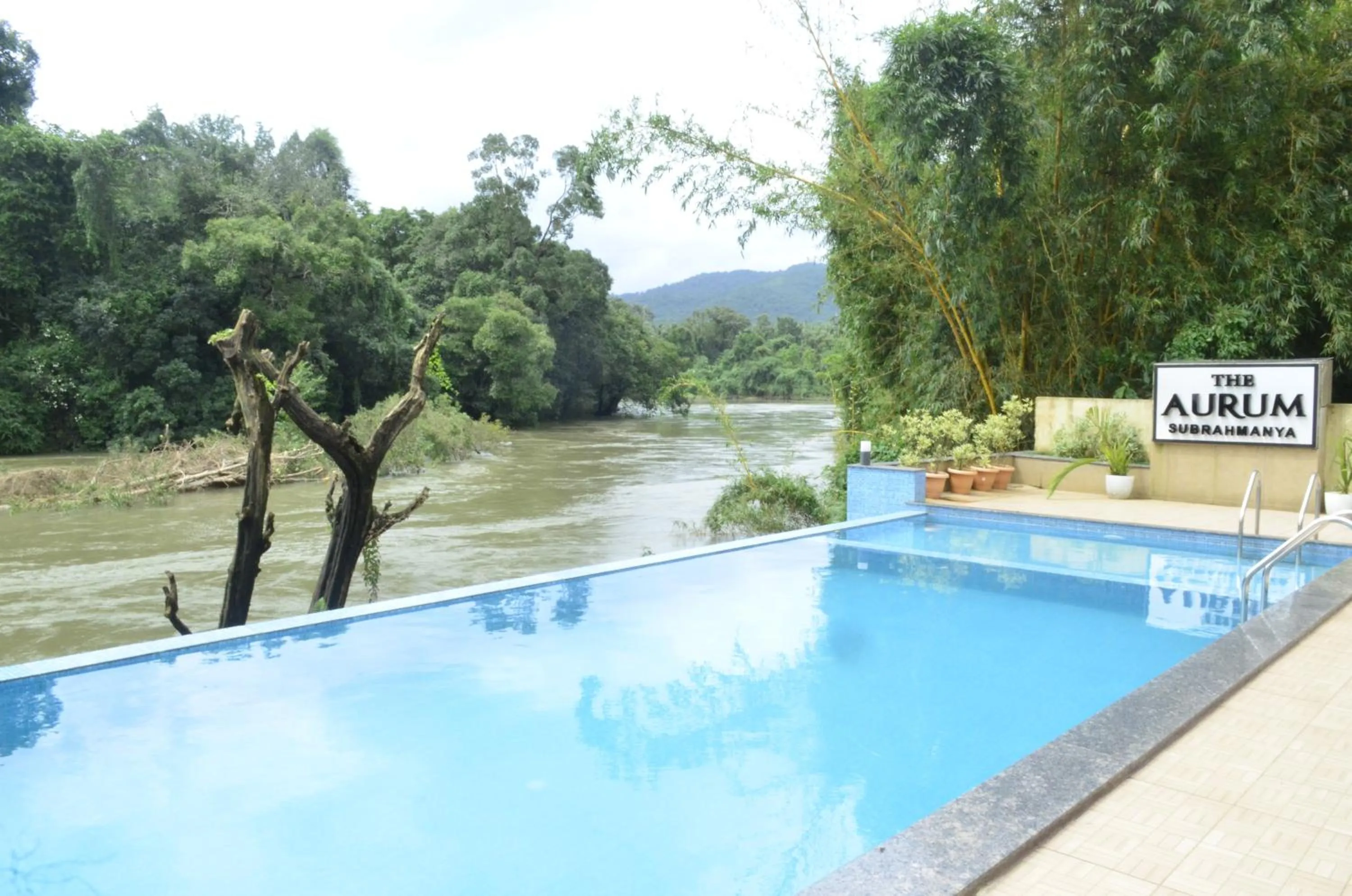 Swimming pool in The Aurum Subrahmanya