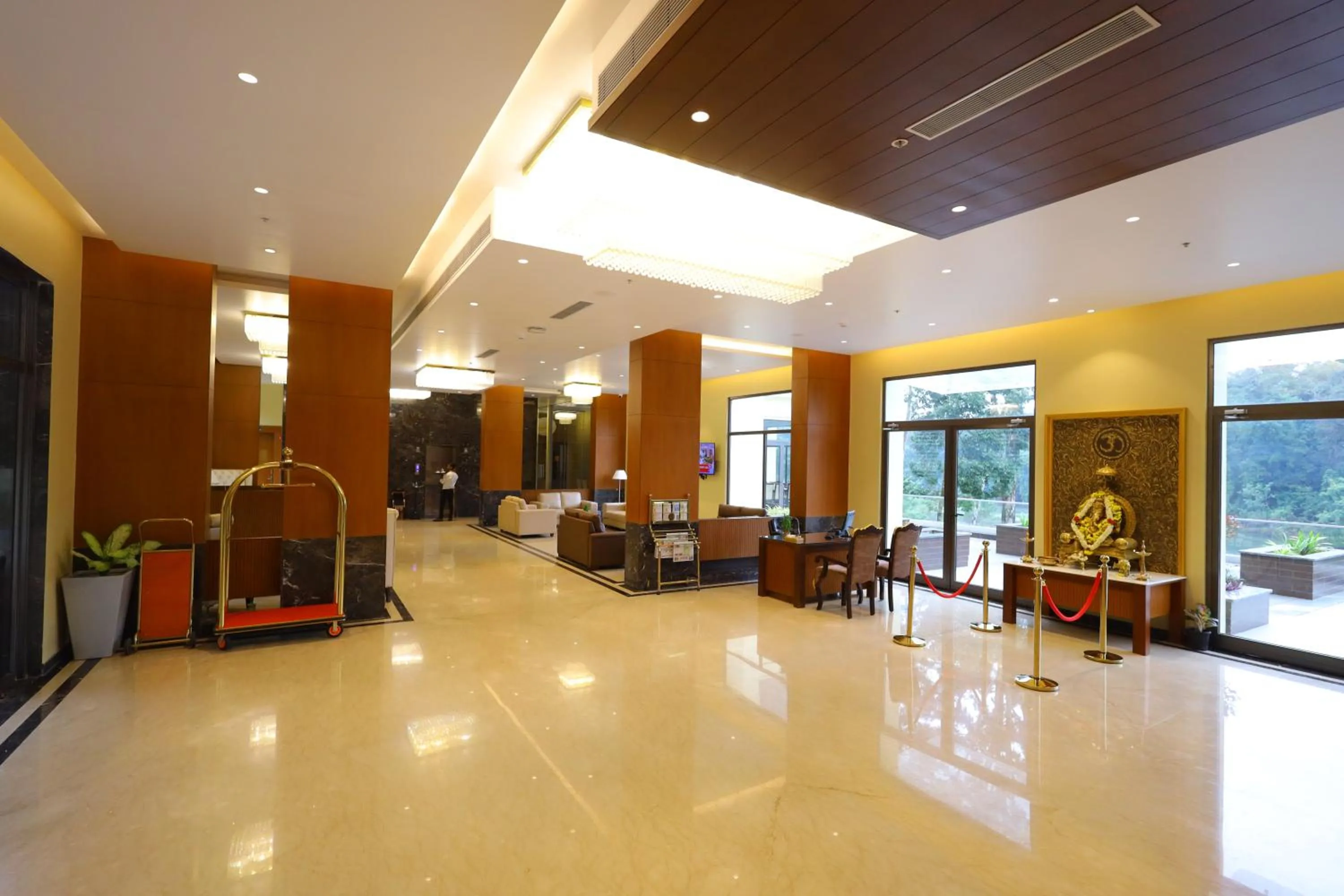 Lobby or reception in The Aurum Subrahmanya