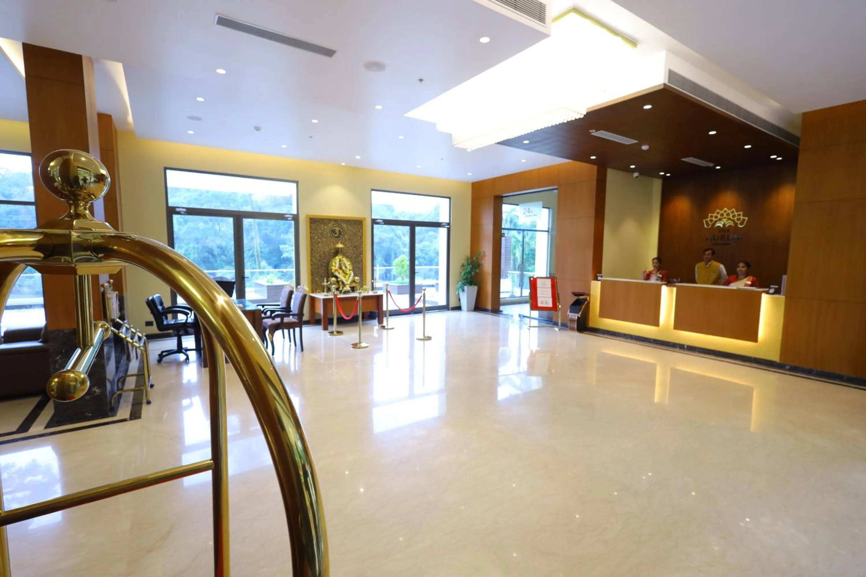 Lobby or reception in The Aurum Subrahmanya