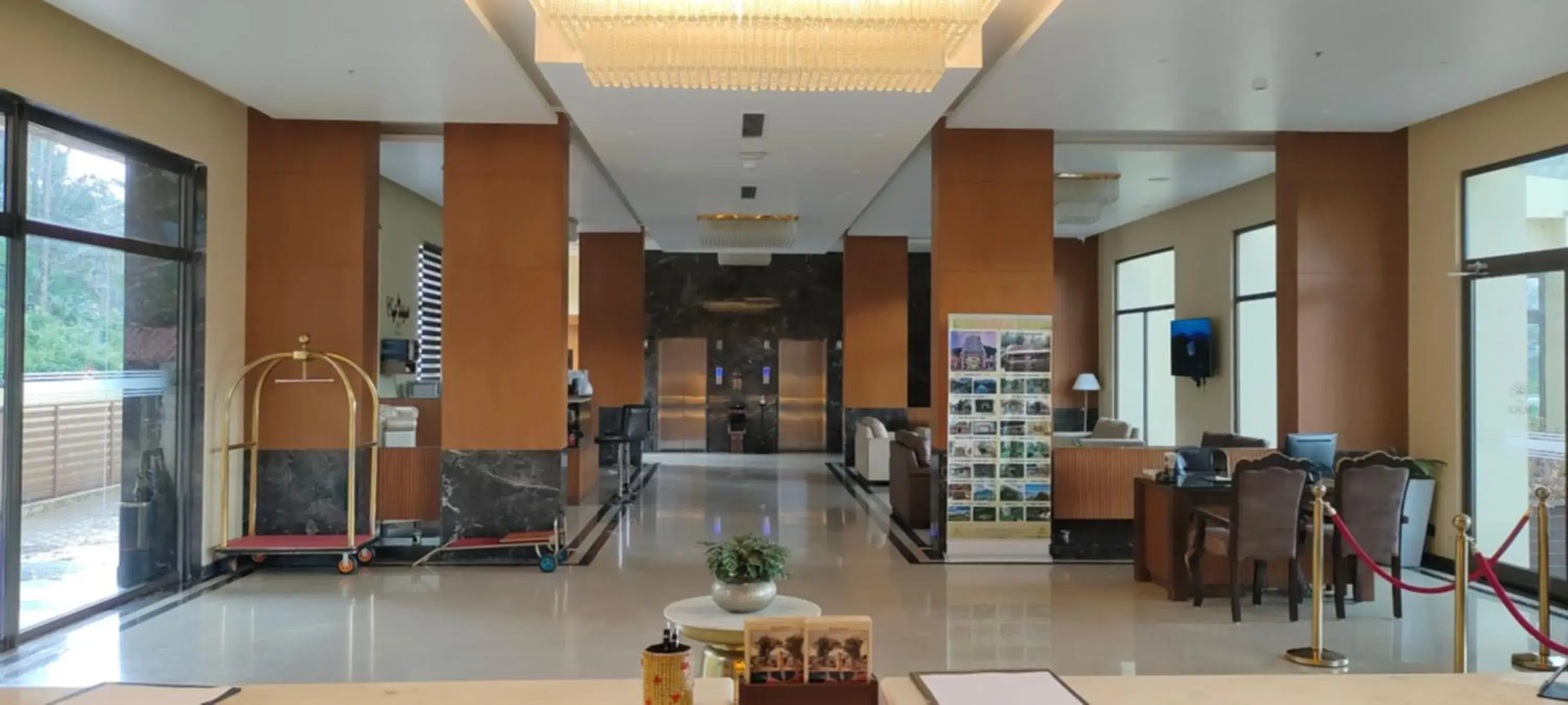 Lobby or reception in The Aurum Subrahmanya Lobby or reception in The Aurum Subrahmanya