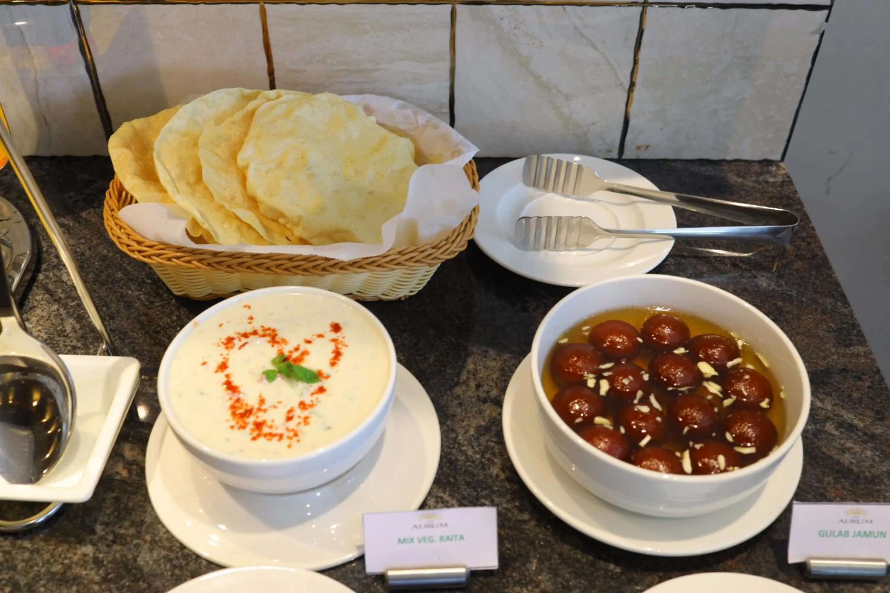 Buffet breakfast in The Aurum Subrahmanya