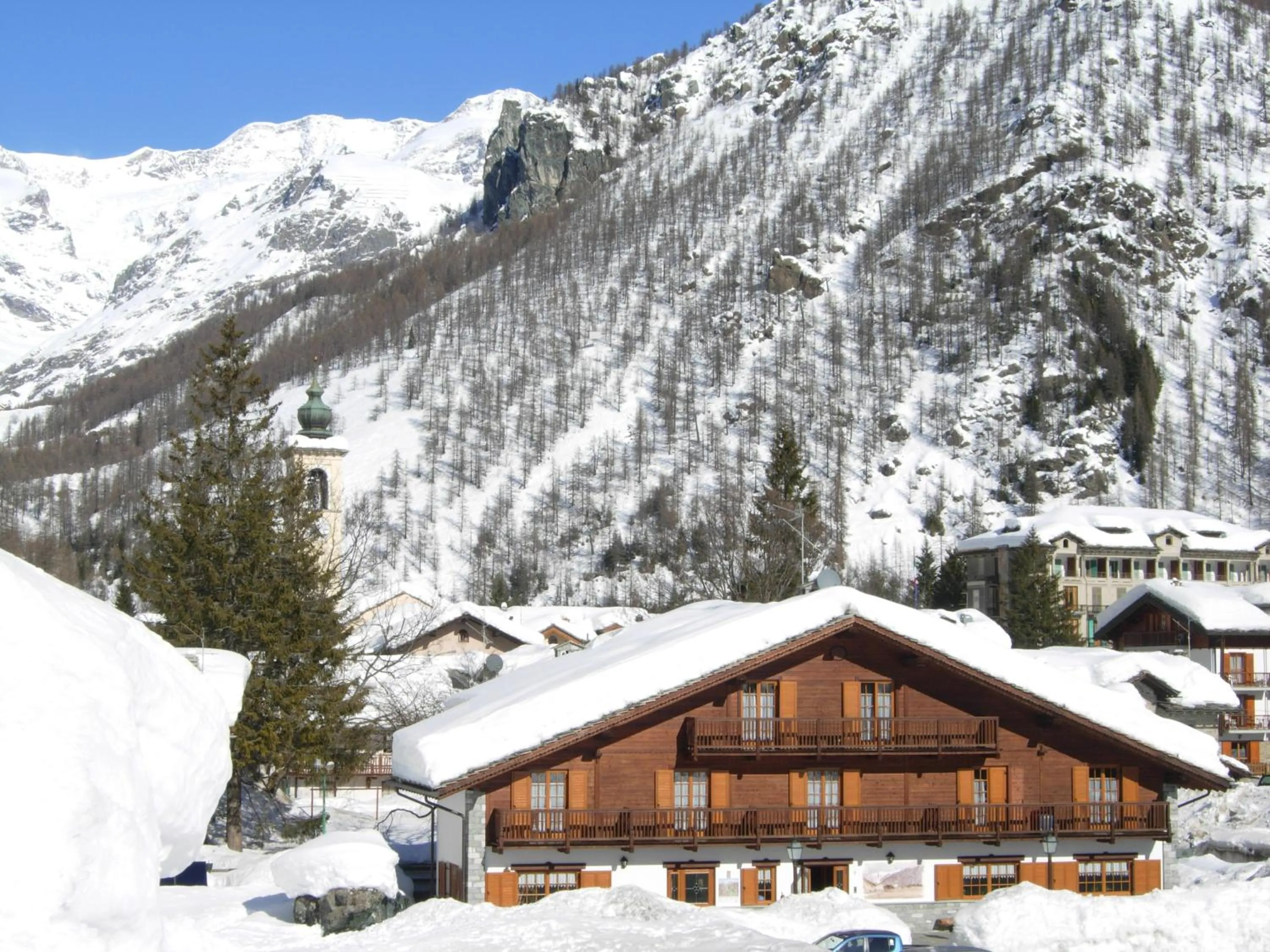 Bird's eye view in Residence Oberteil