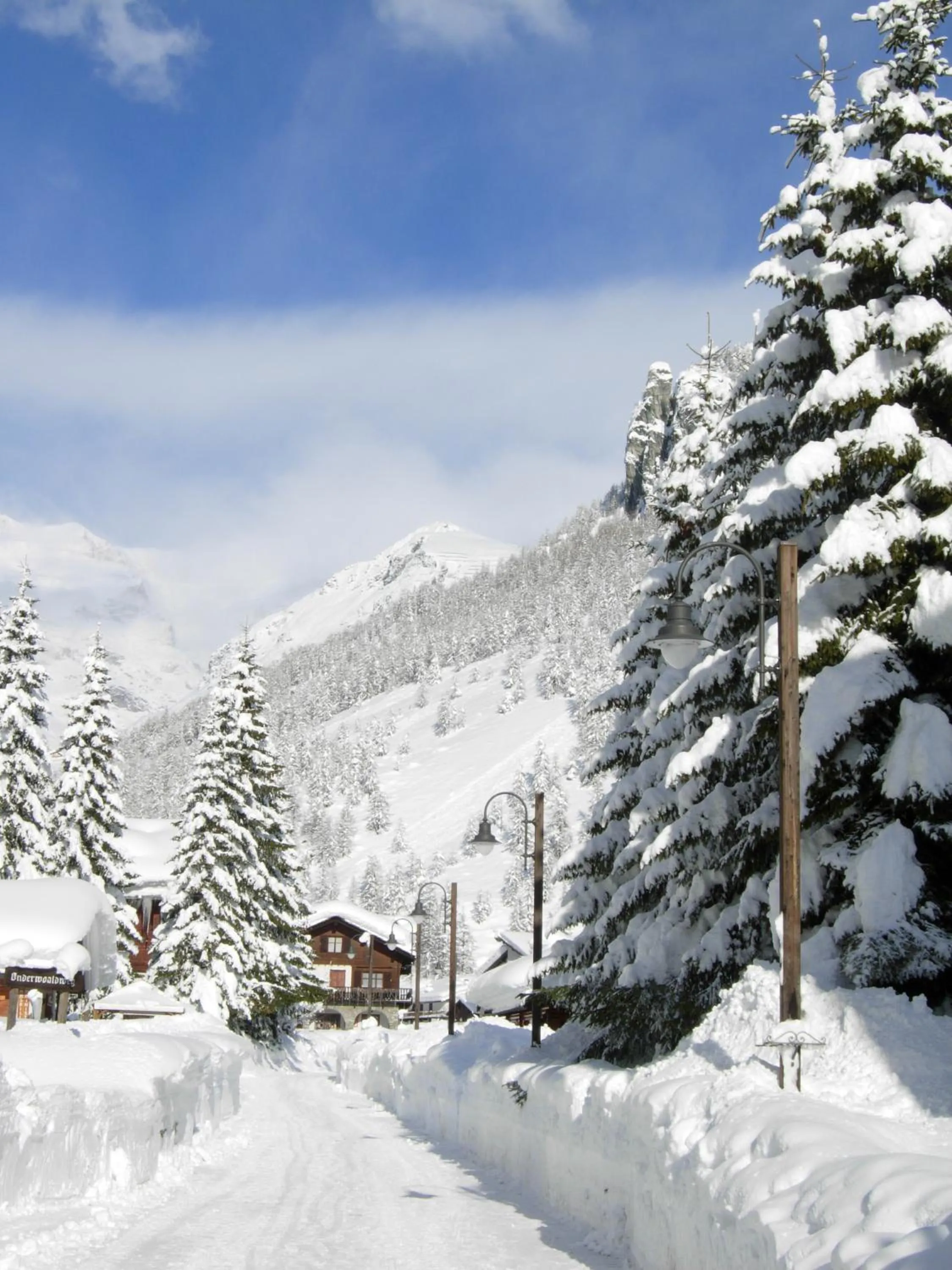 Area and facilities in Residence Oberteil