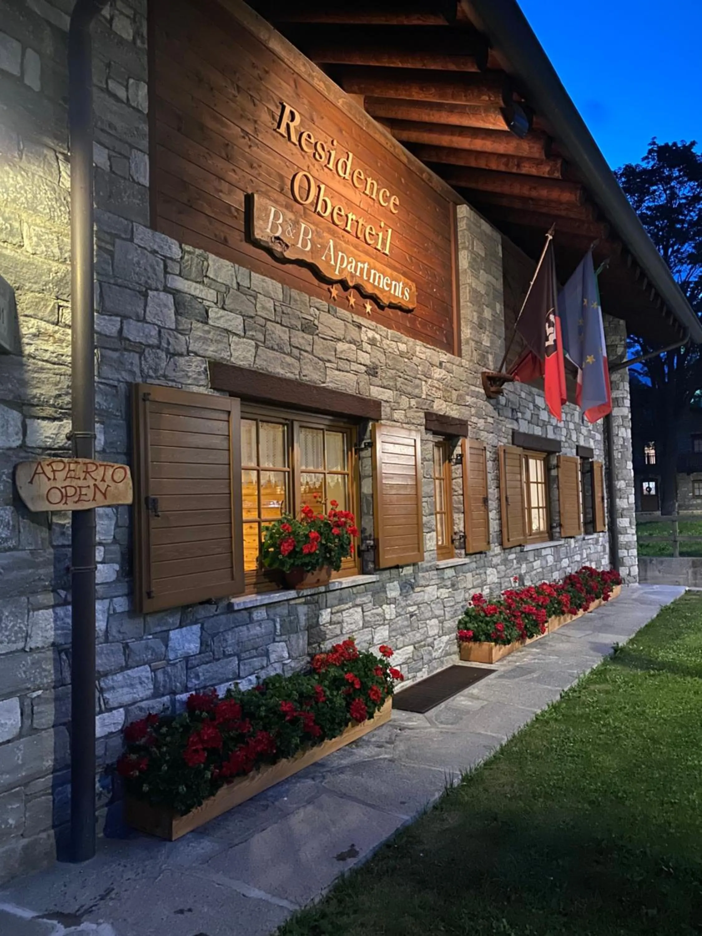 Property building in Residence Oberteil