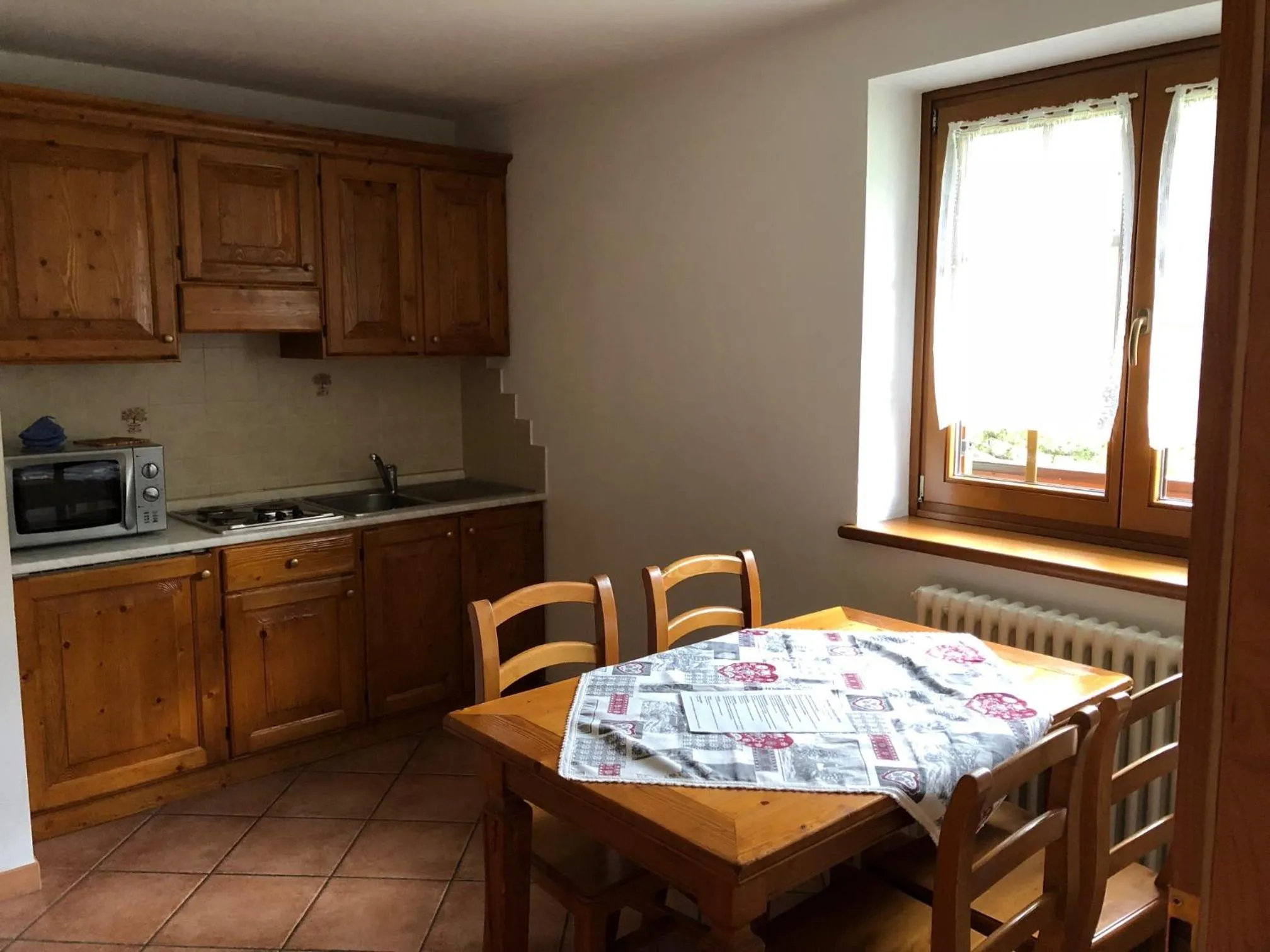 Dining area in Residence Oberteil