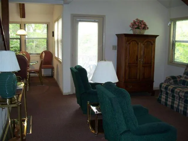 Living room in IGLS Resort Villas at Innsbruck