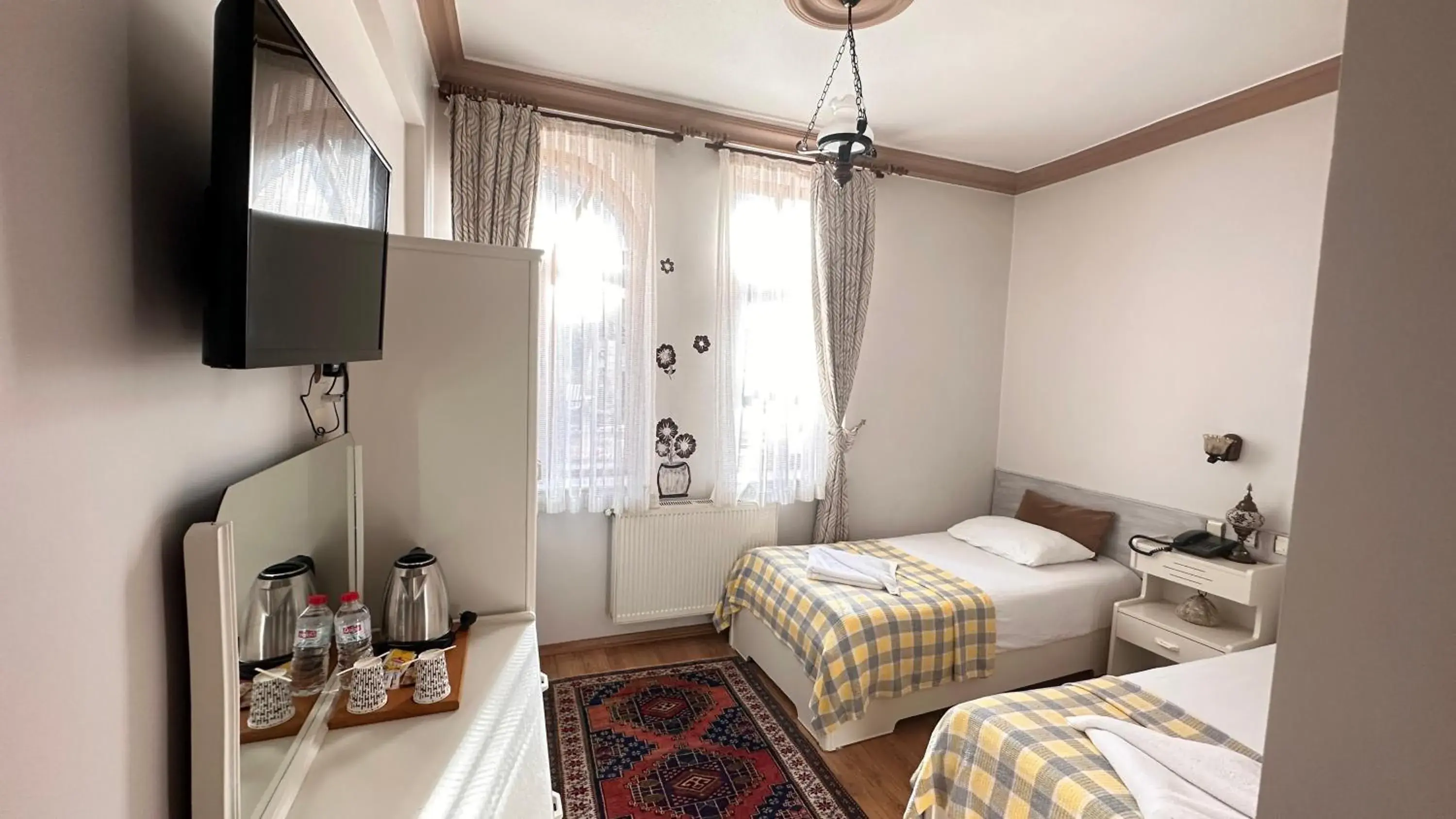 Double or Twin Room with City View in Akuzun Stone Hotel Double or Twin Room with City View in Akuzun Stone Hotel