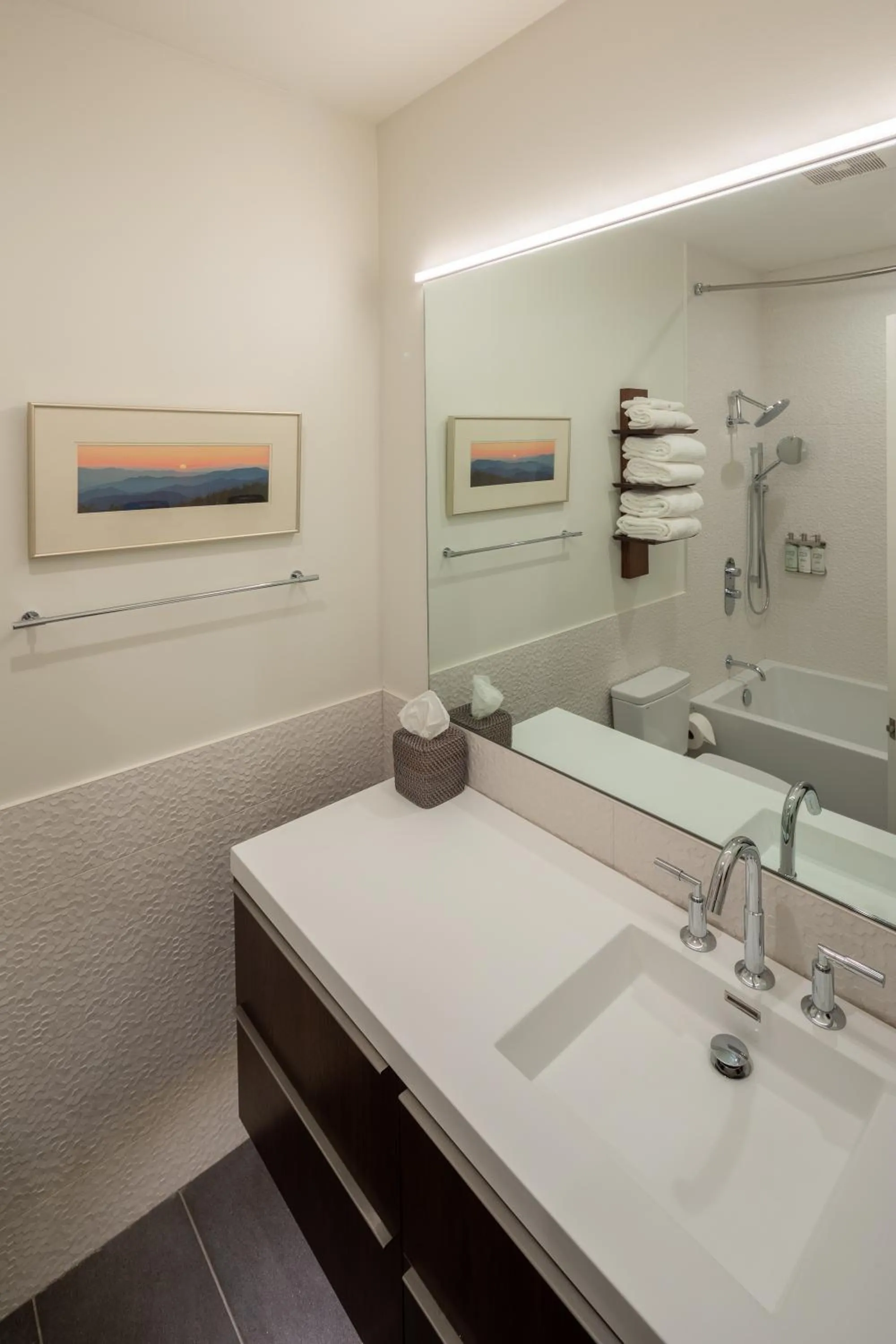 Bathroom in Elevation Lofts Hotel