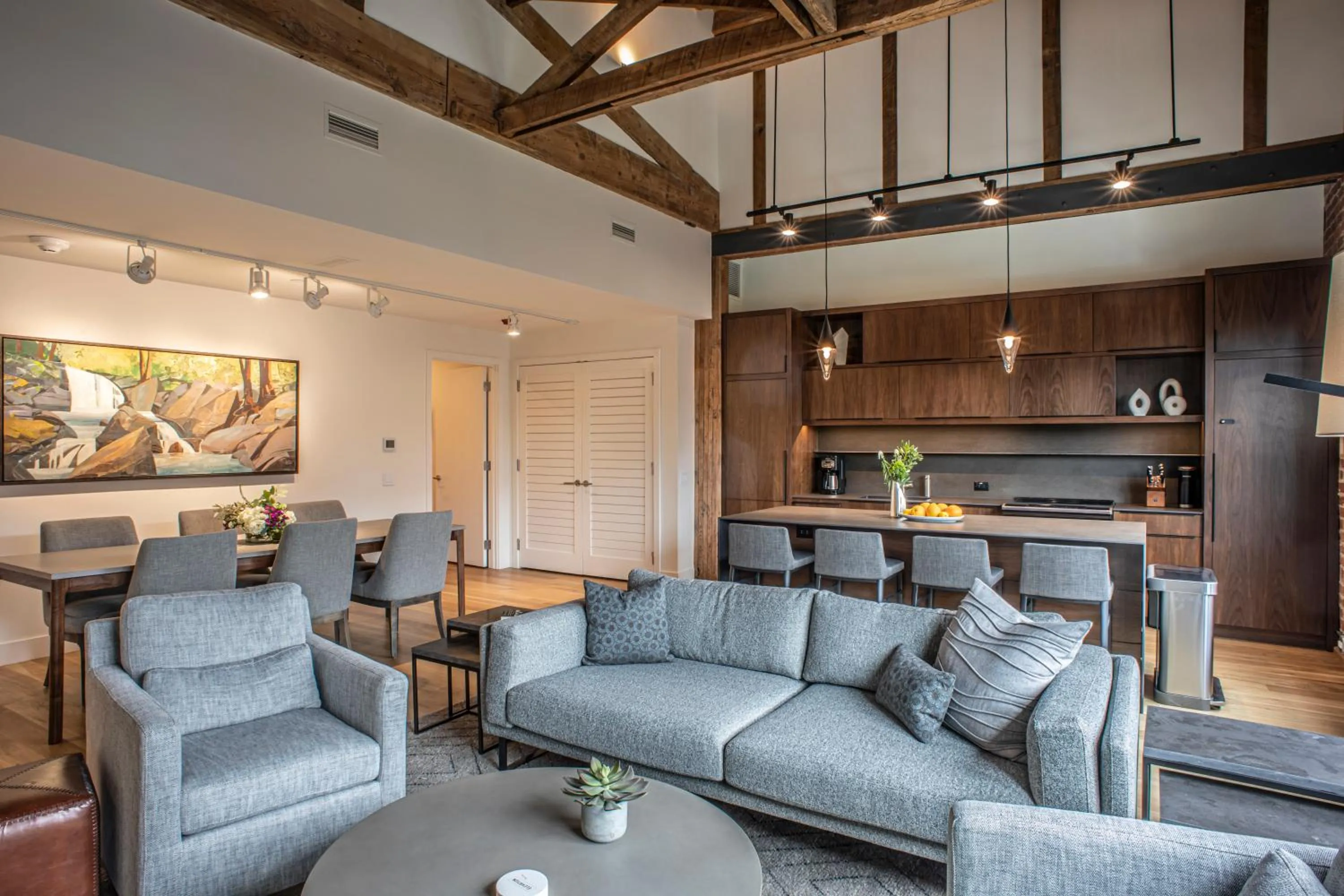 Living room in Elevation Lofts Hotel