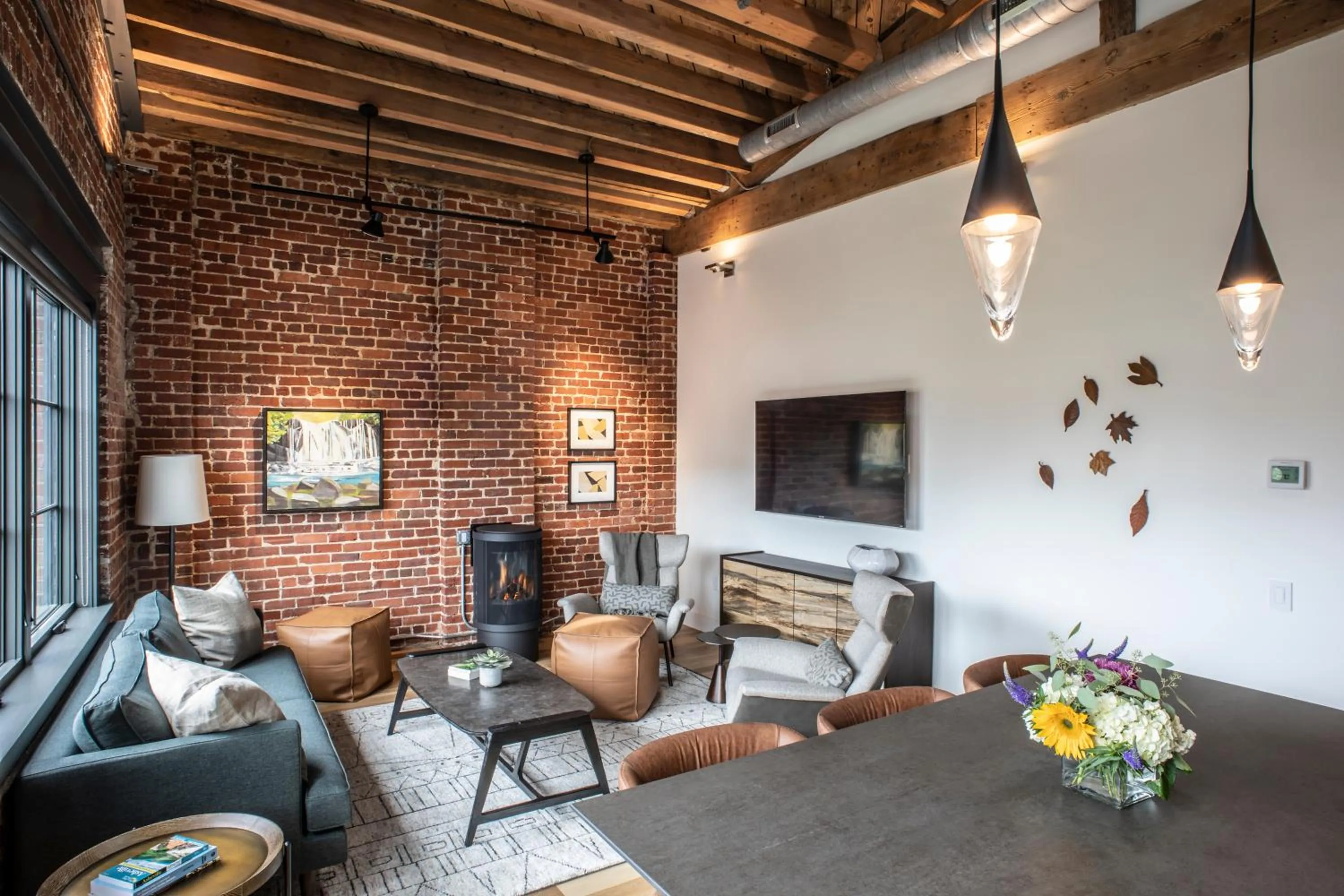 Living room in Elevation Lofts Hotel