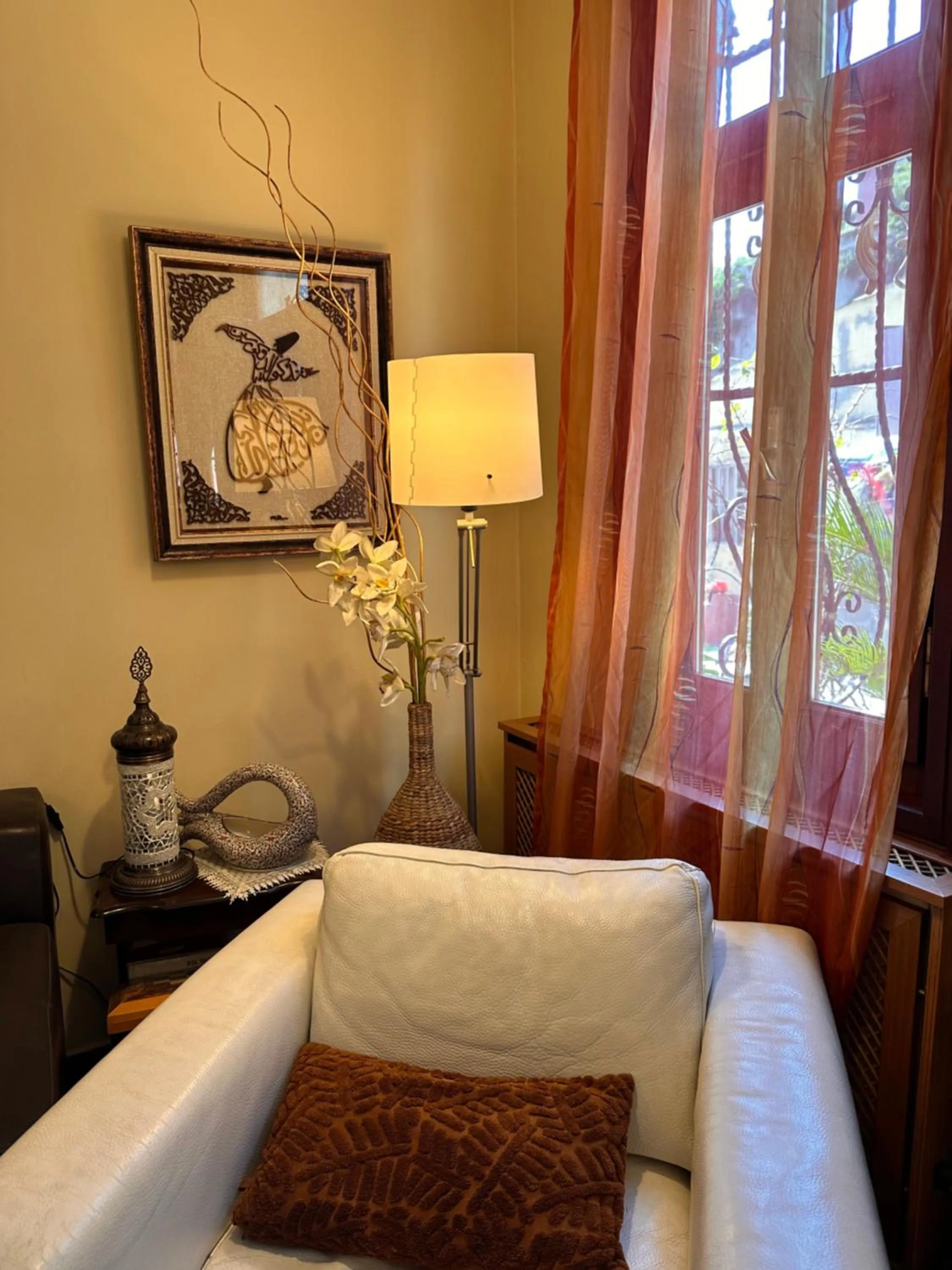 Seating area in Ahmet Efendi Evi