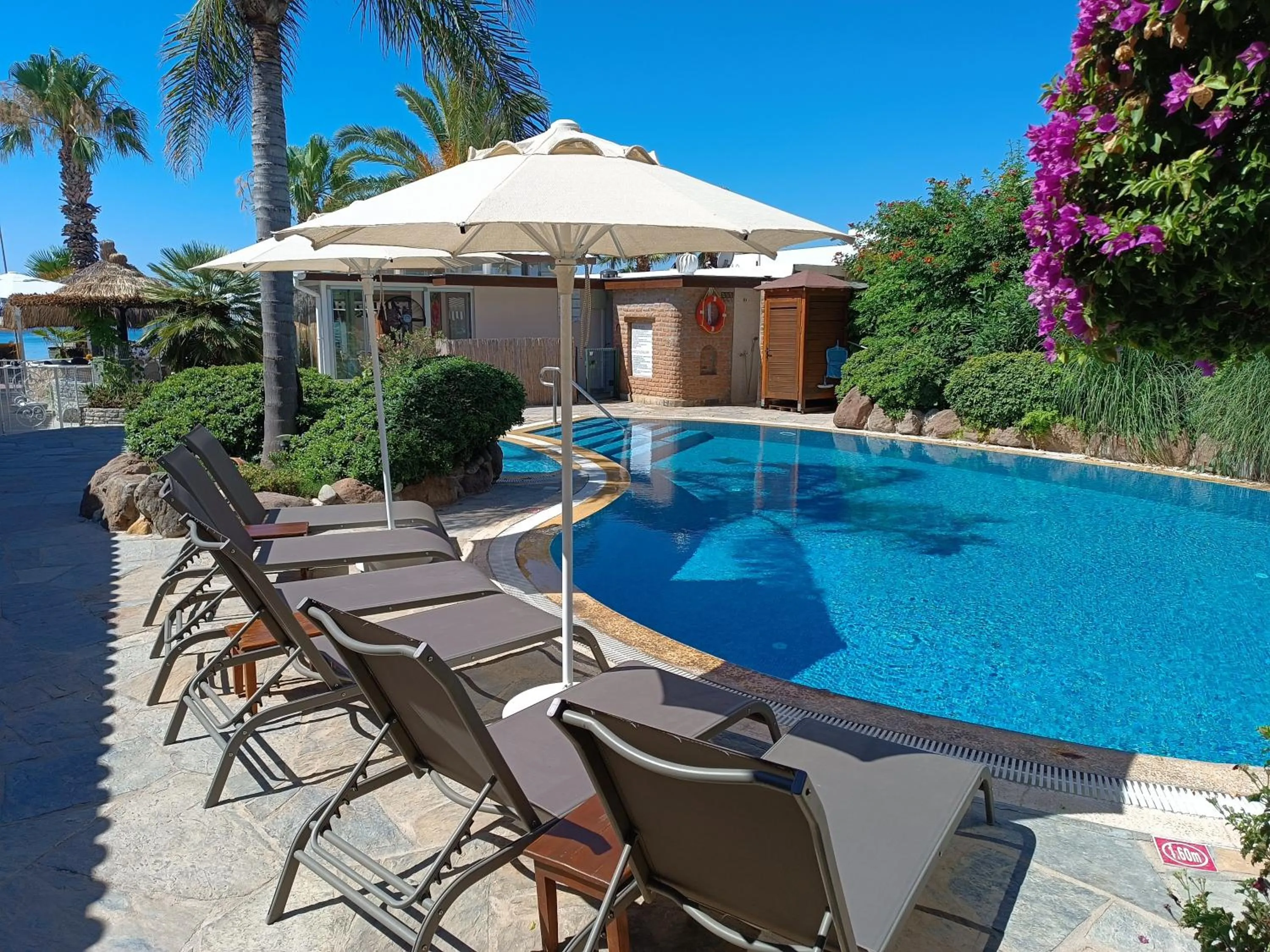 Swimming pool in UzHan Beach Hotel