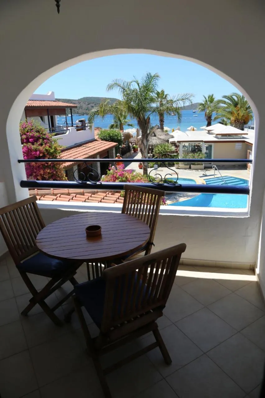 Pool view in UzHan Beach Hotel
