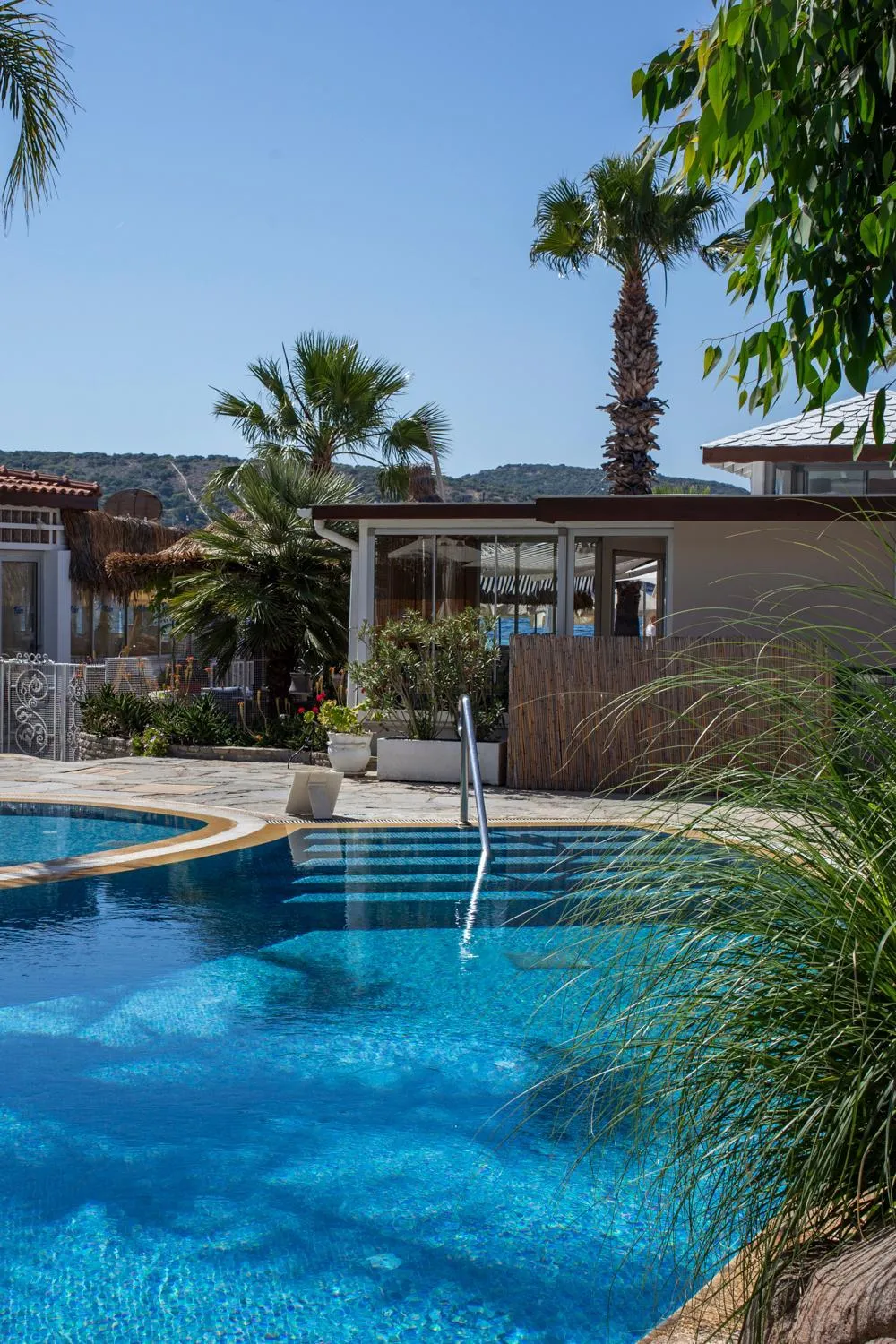 Swimming pool in UzHan Beach Hotel