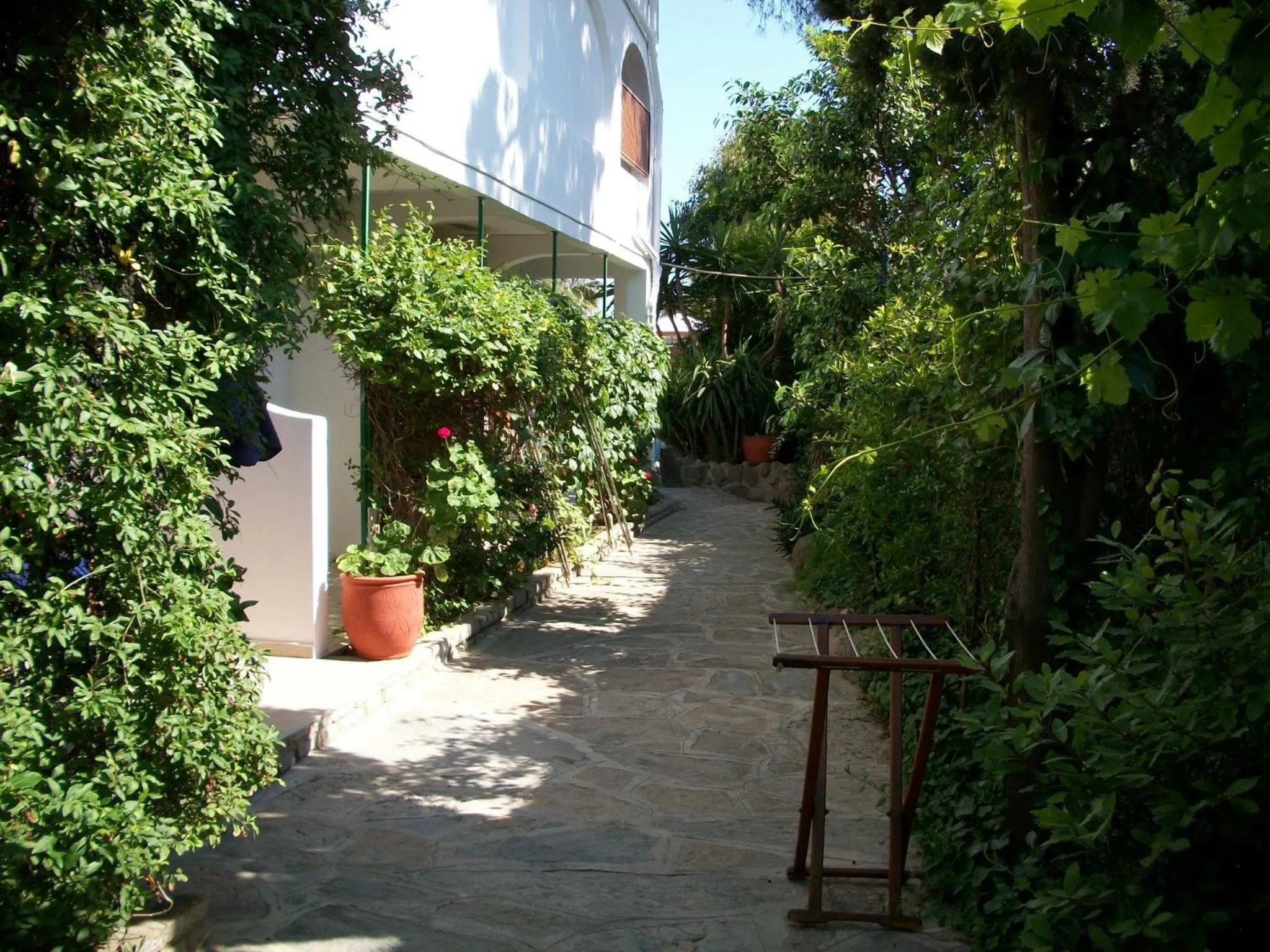 Garden view in UzHan Beach Hotel