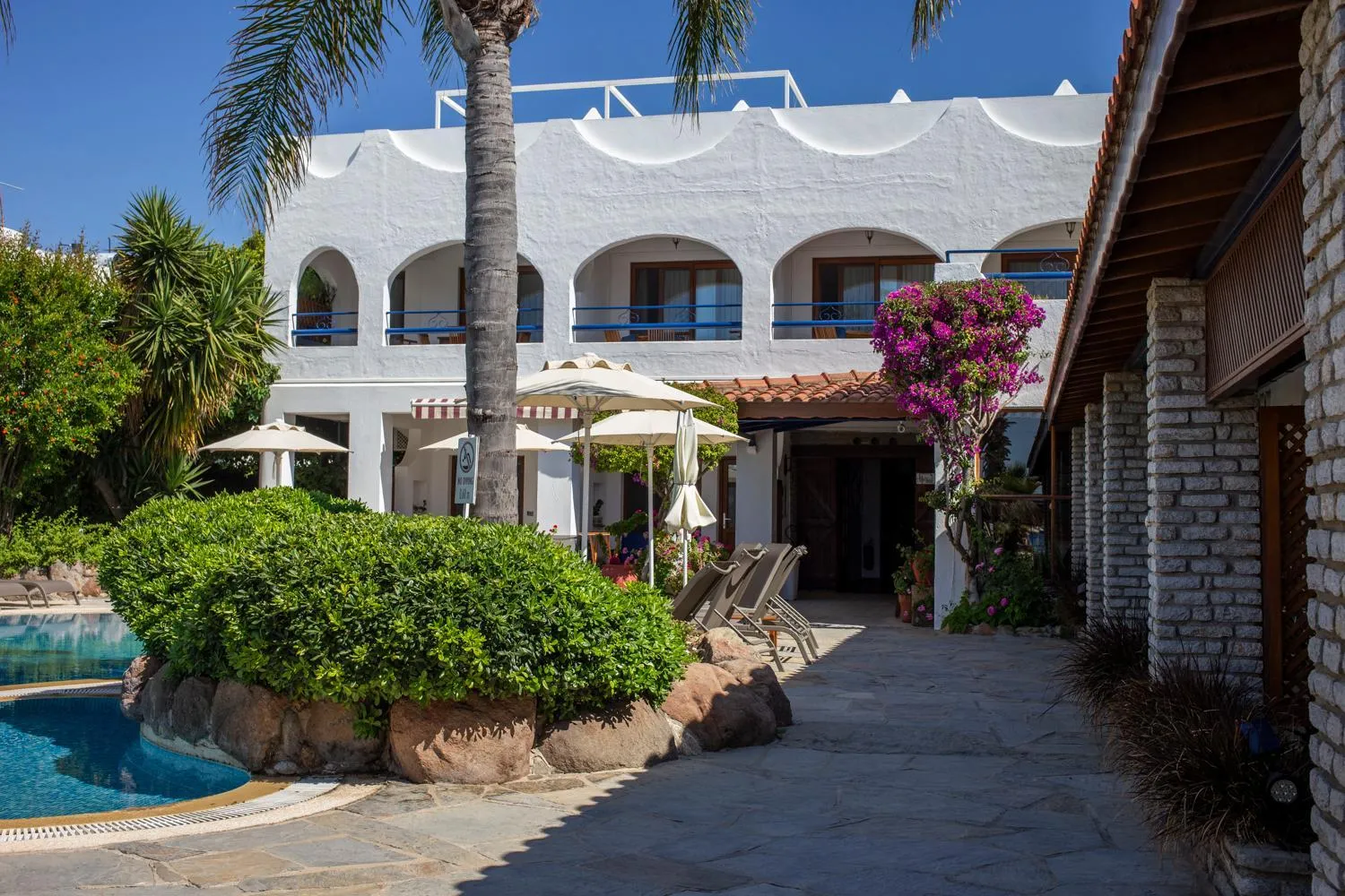 Property building in UzHan Beach Hotel