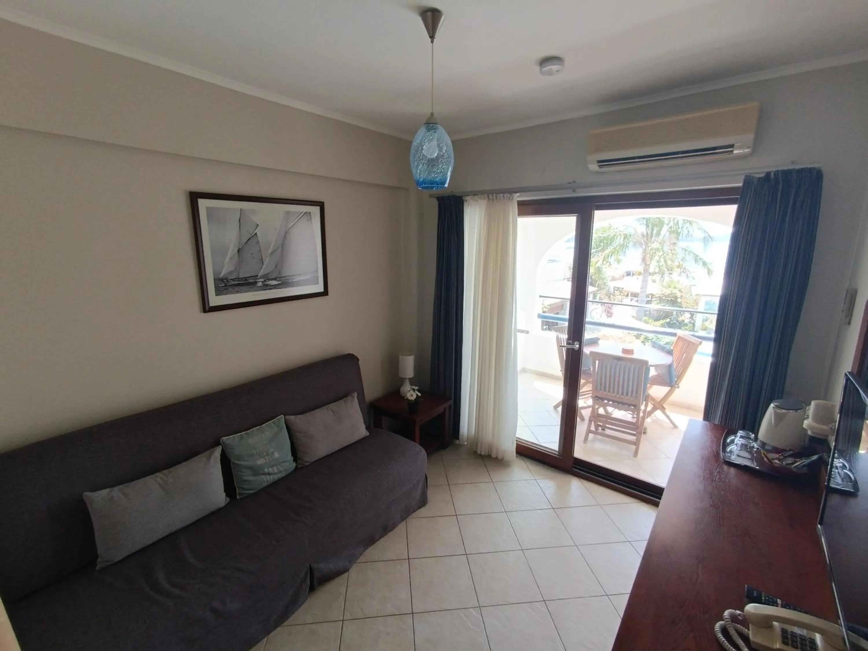Seating area in UzHan Beach Hotel