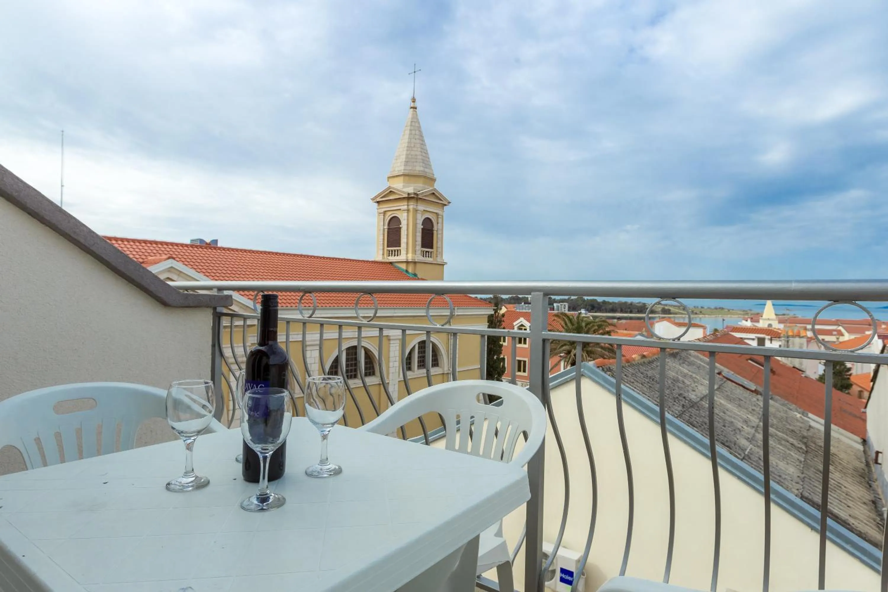 Balcony/Terrace in Apartments in city center Ventus