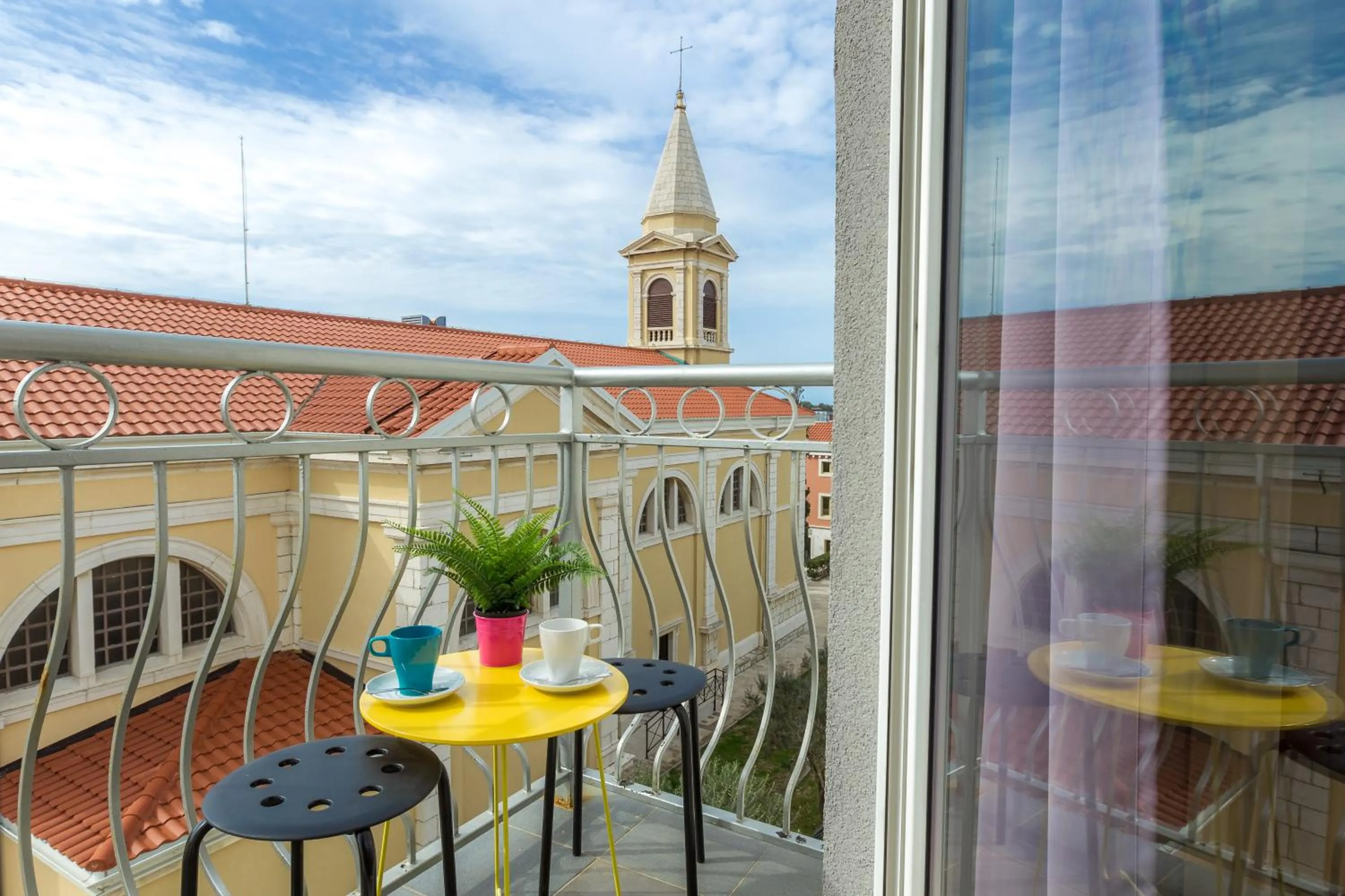 Balcony/Terrace in Apartments in city center Ventus