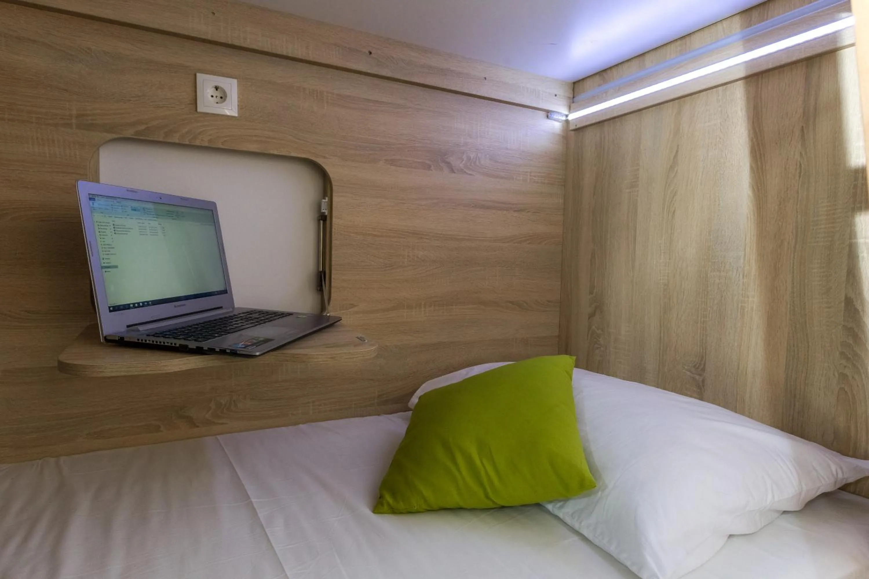 Bedroom, Bed in Apartments in city center Ventus