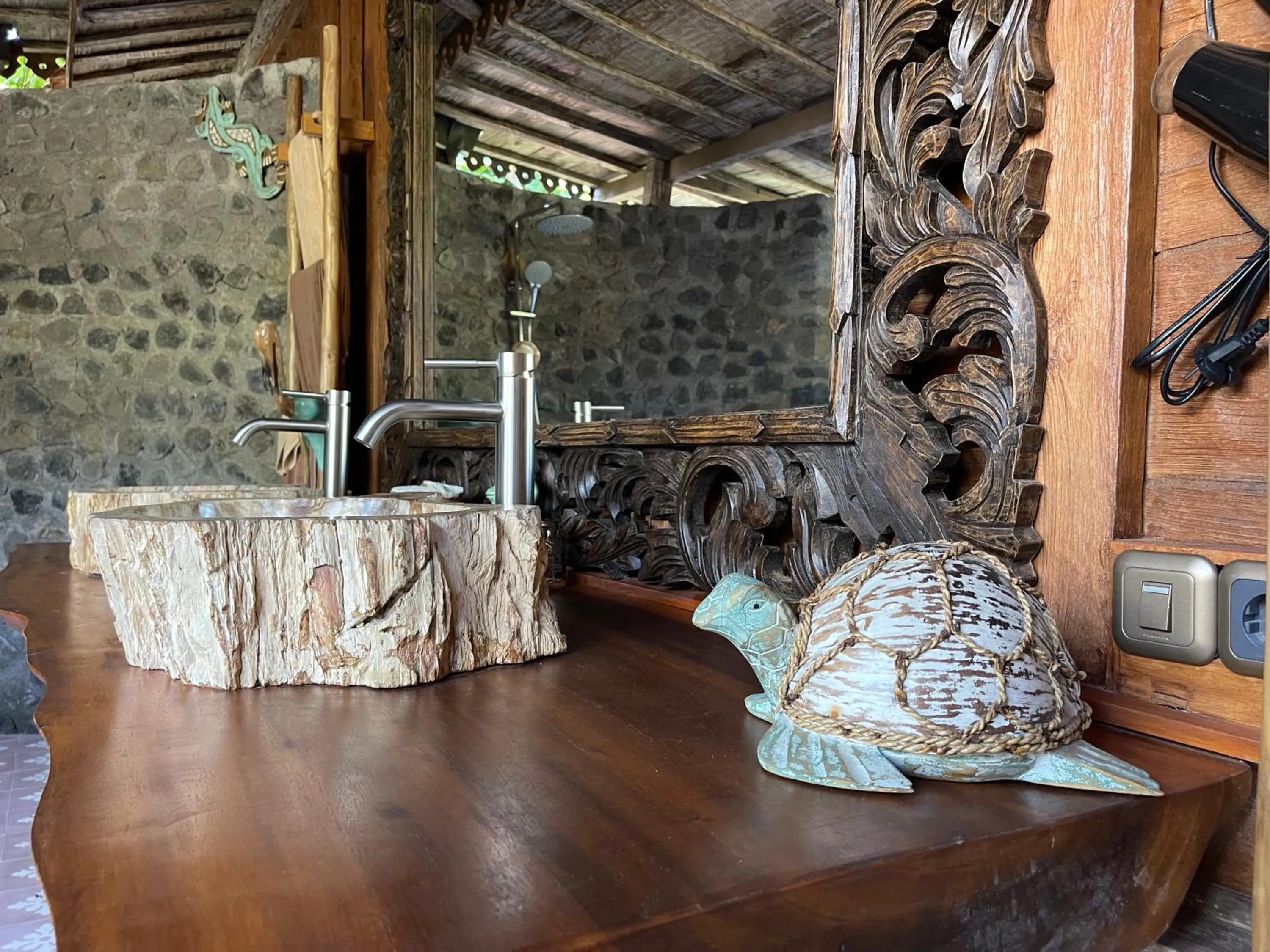 Bathroom in Louka Beach Bali