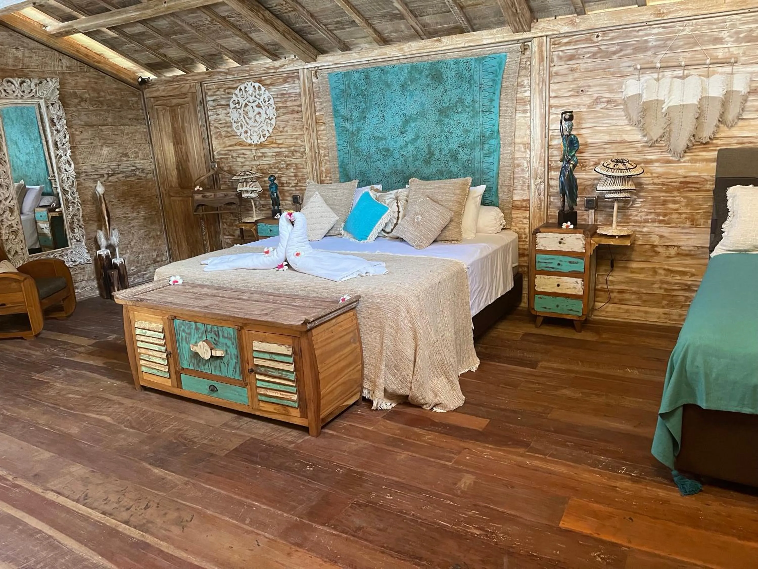 Bedroom, Bed in Louka Beach Bali