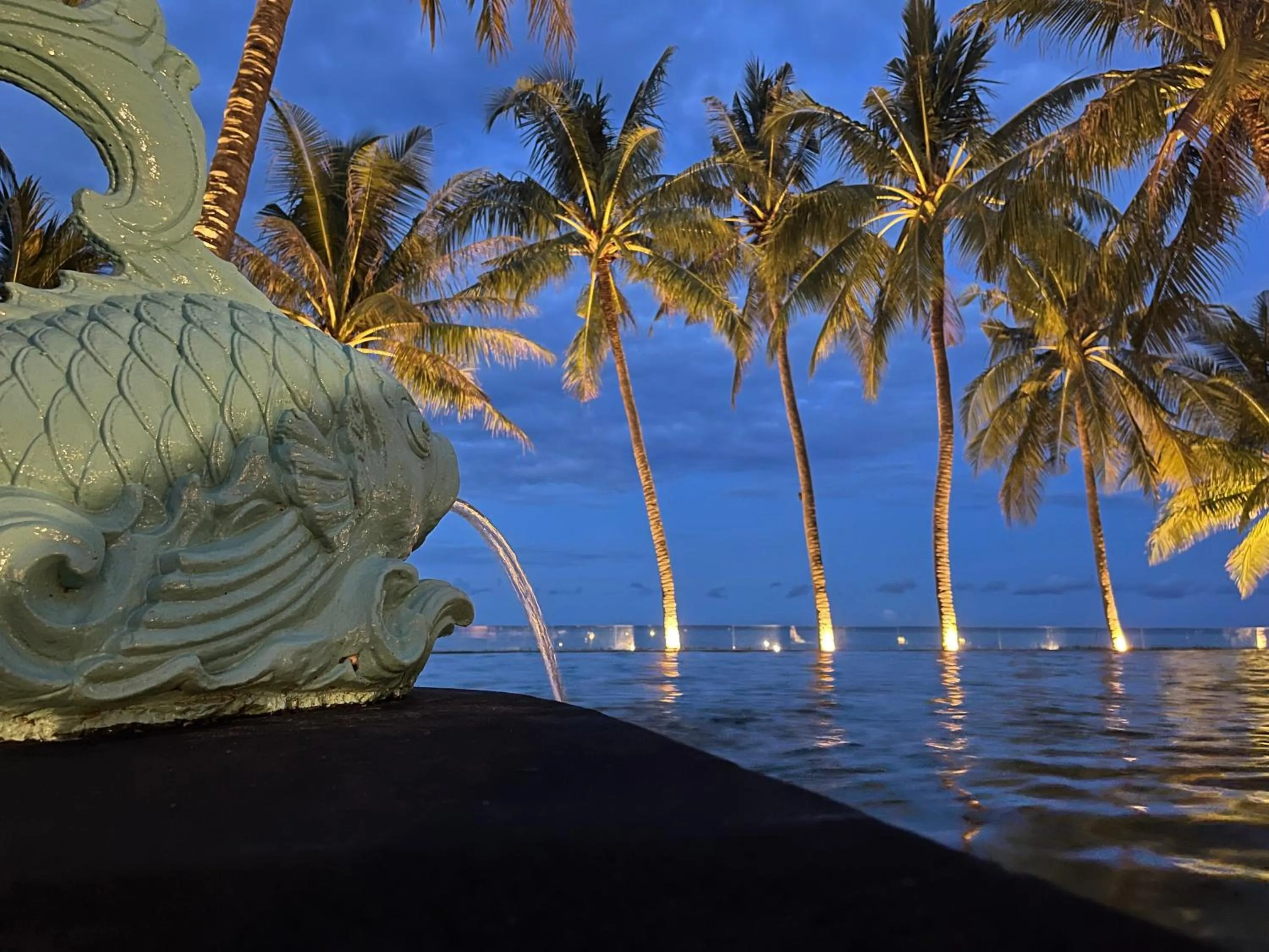 Sea view in Louka Beach Bali