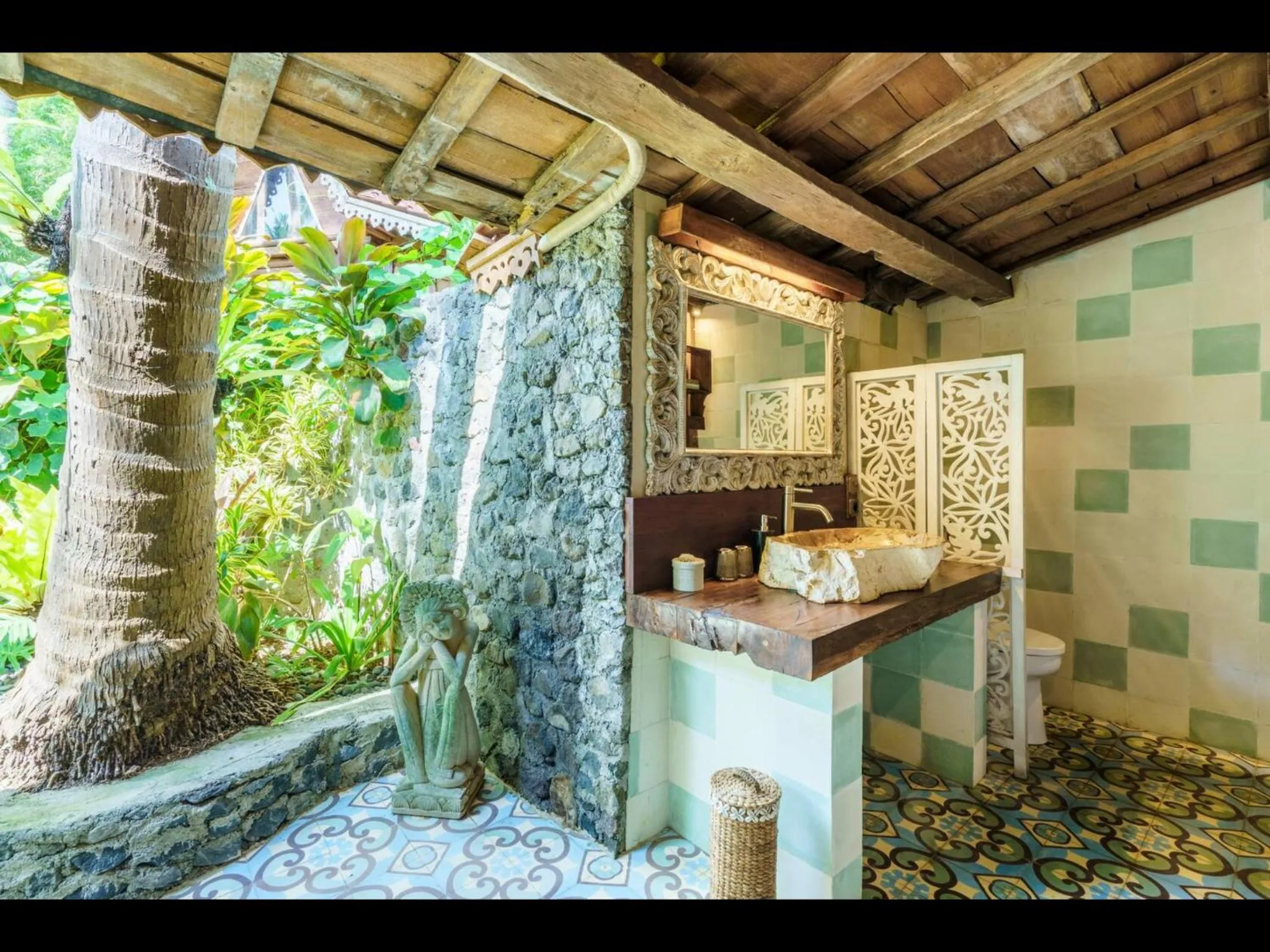 Bathroom in Louka Beach Bali