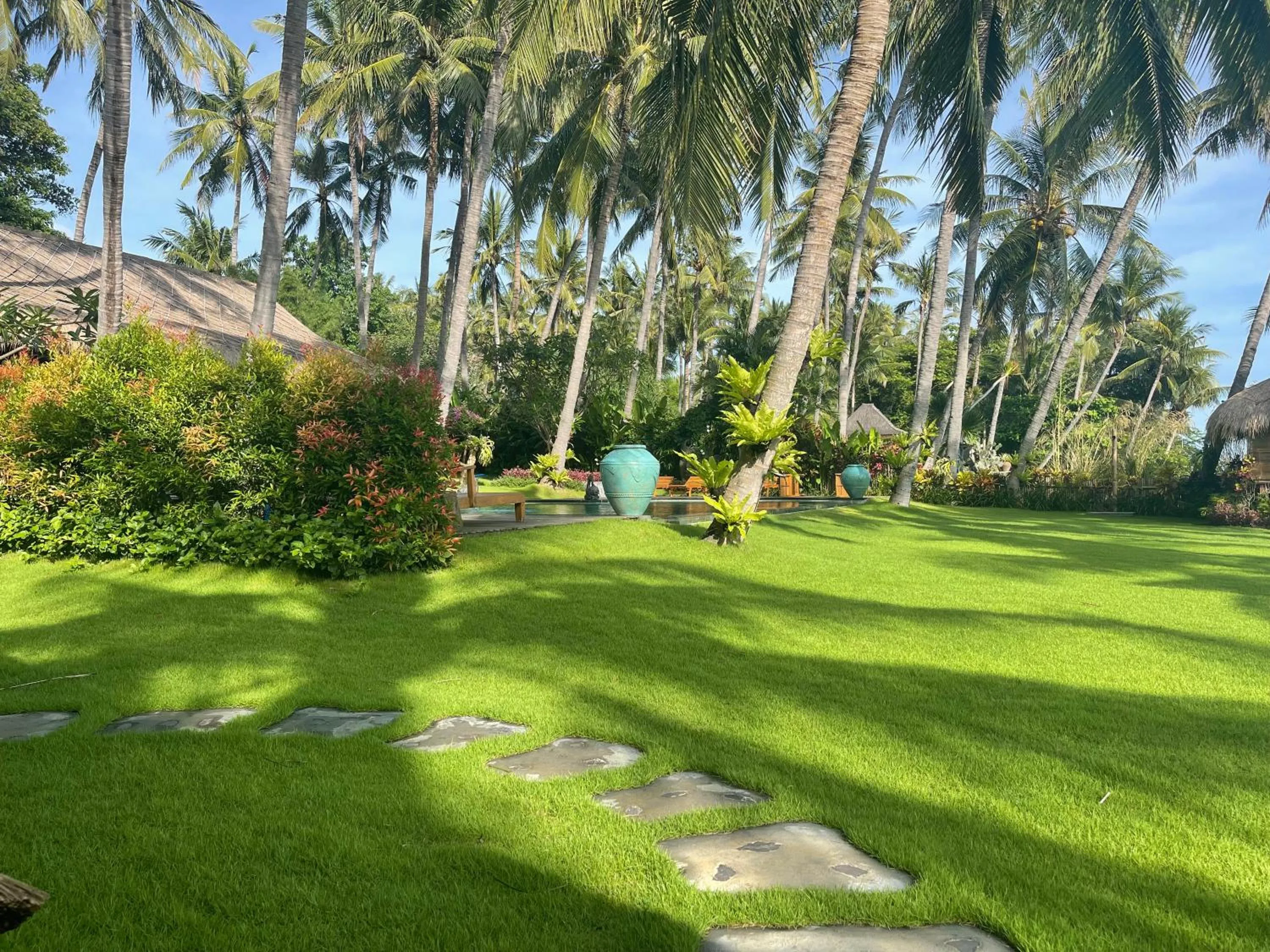 Garden in Louka Beach Bali