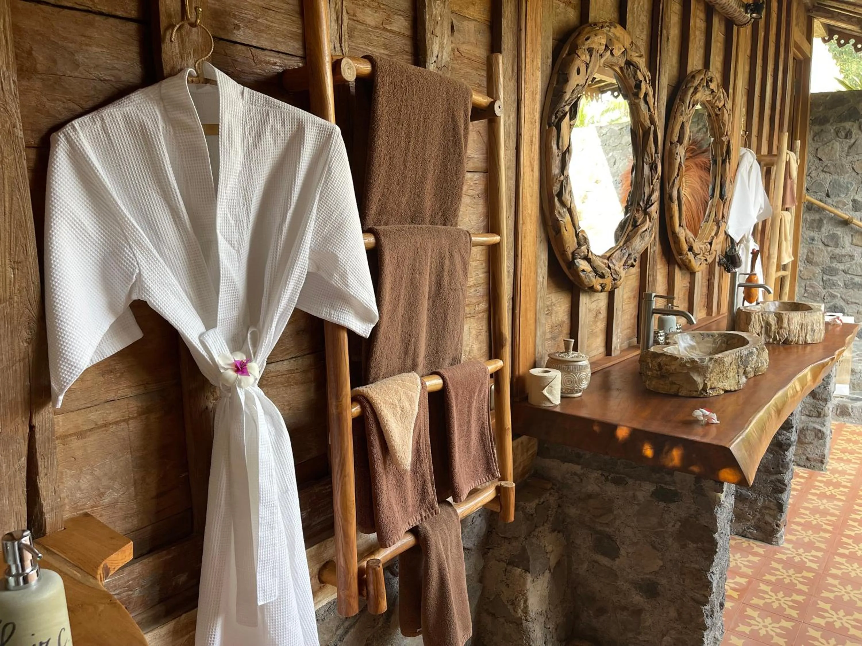 Bathroom in Louka Beach Bali