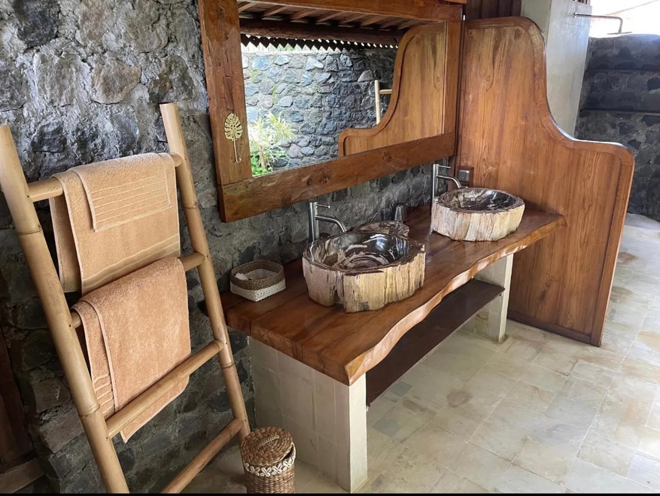 Bathroom in Louka Beach Bali