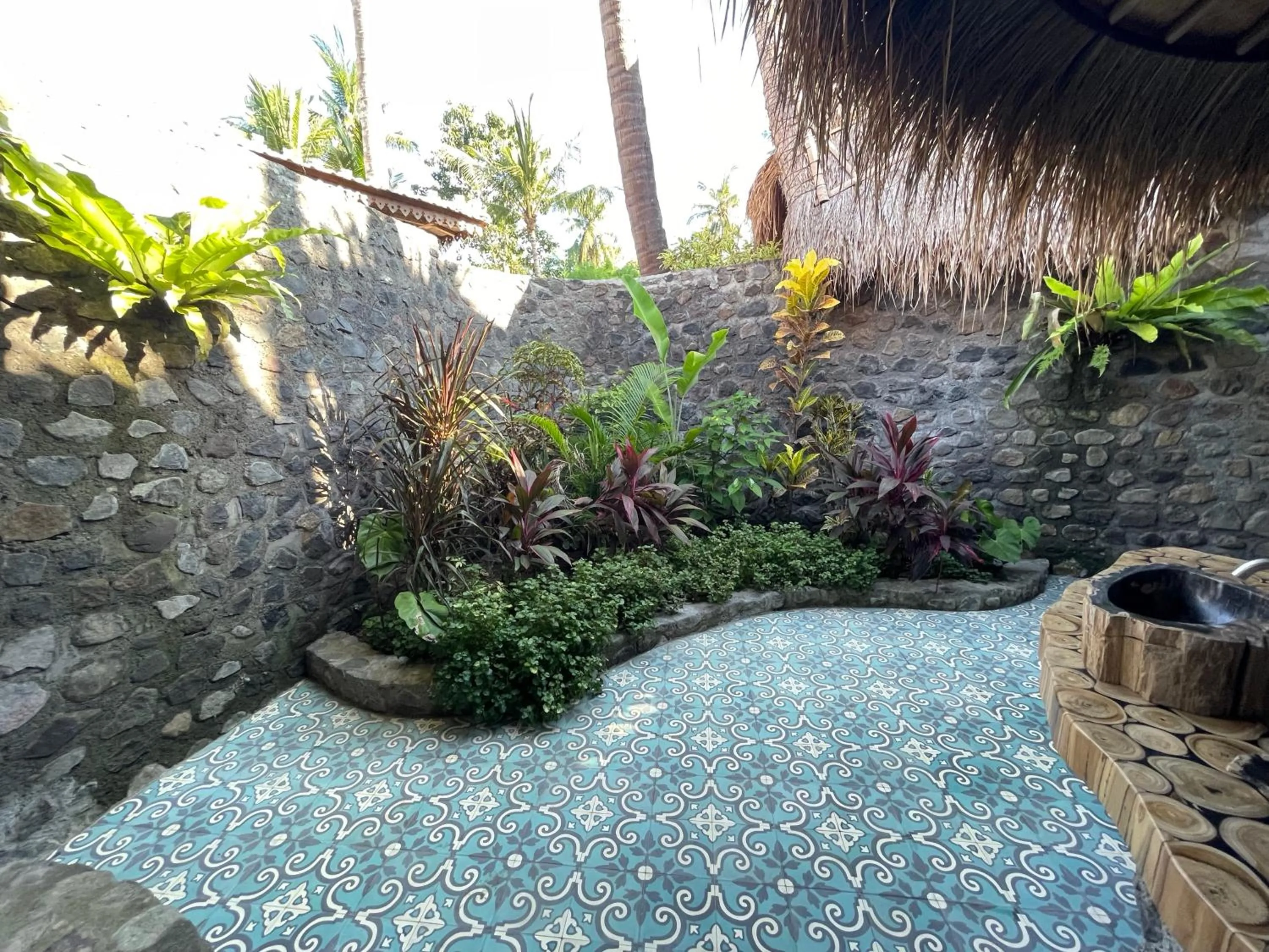 Garden in Louka Beach Bali