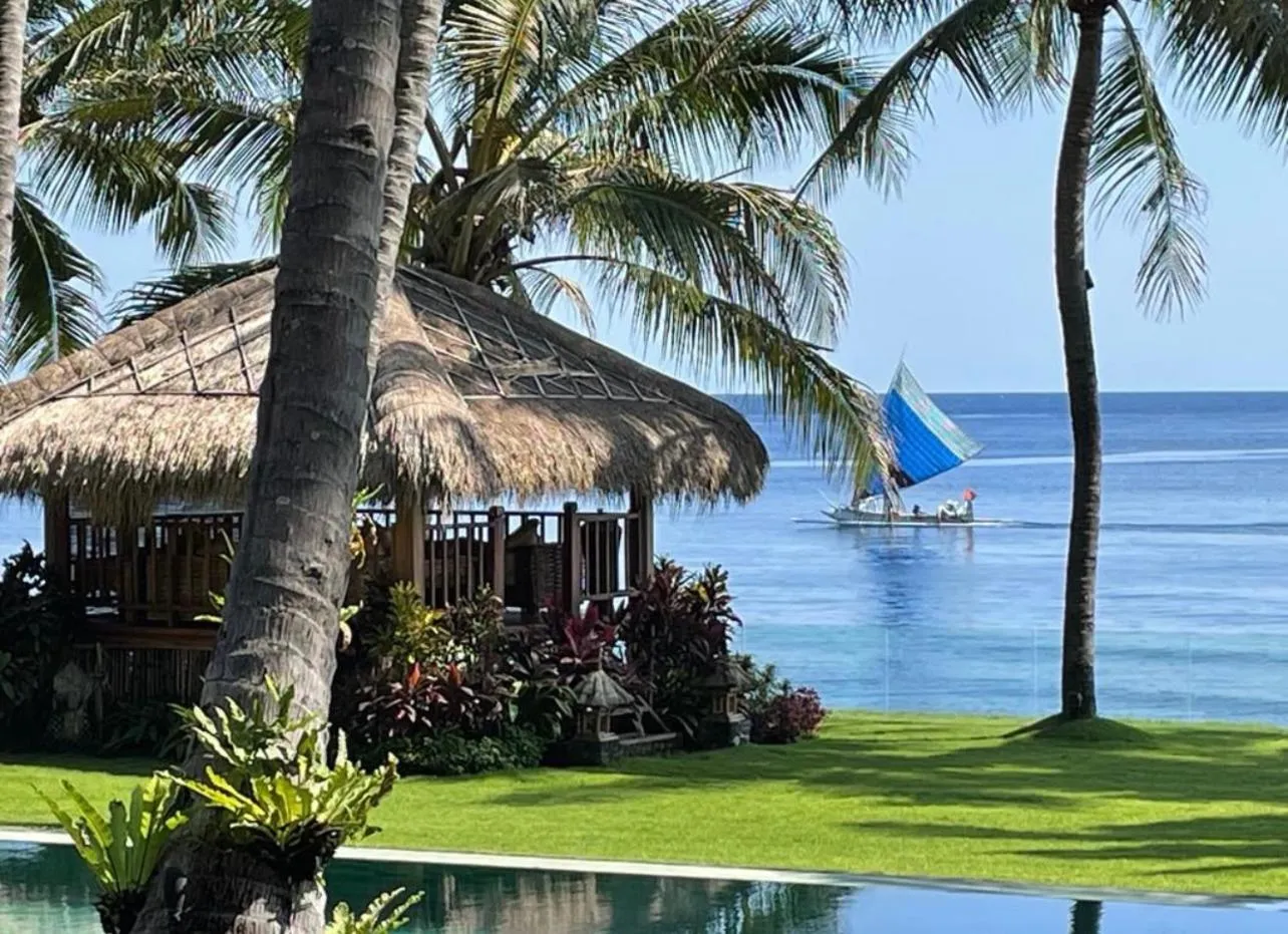 Pool view in Louka Beach Bali
