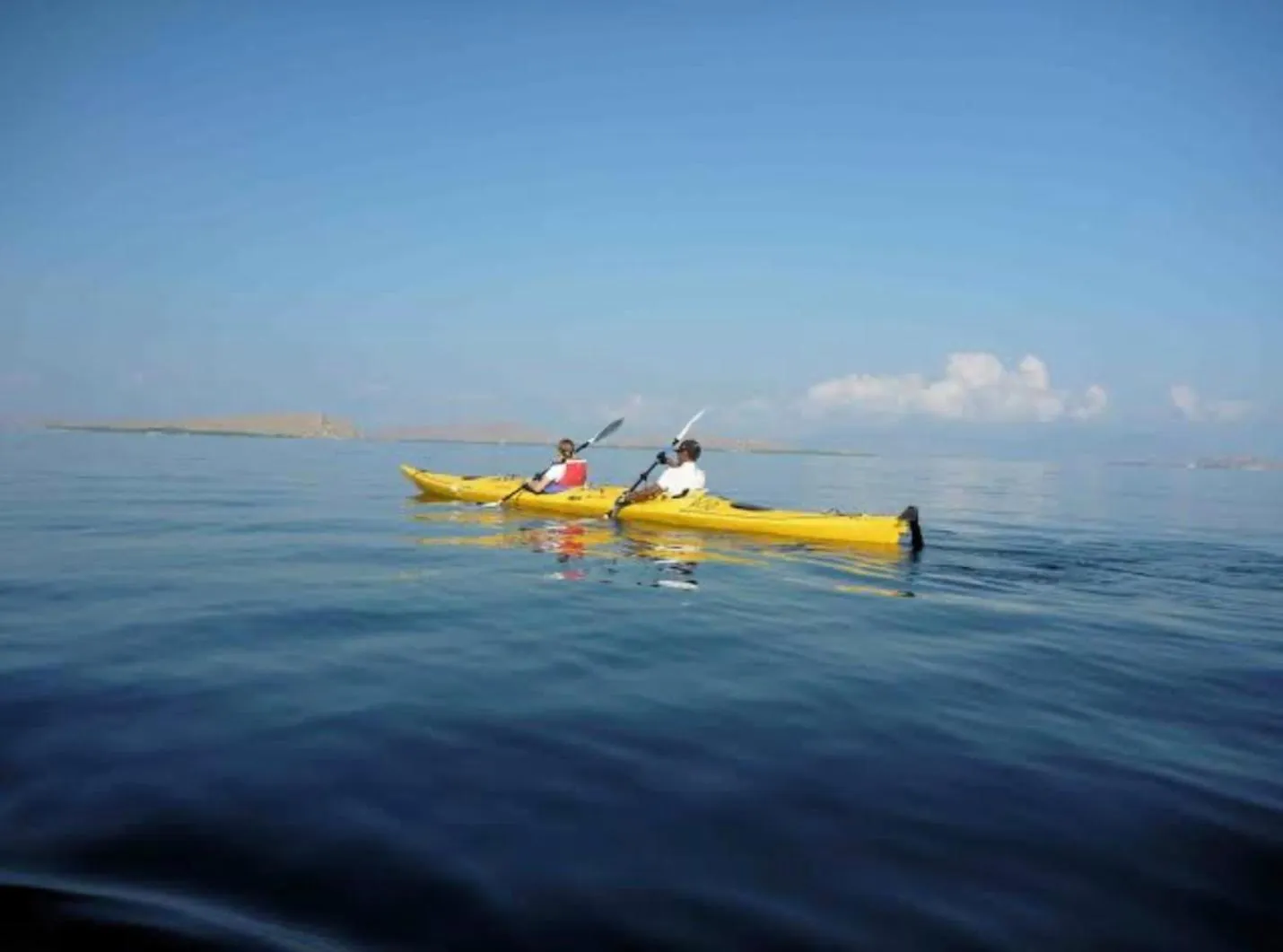 People in Louka Beach Bali