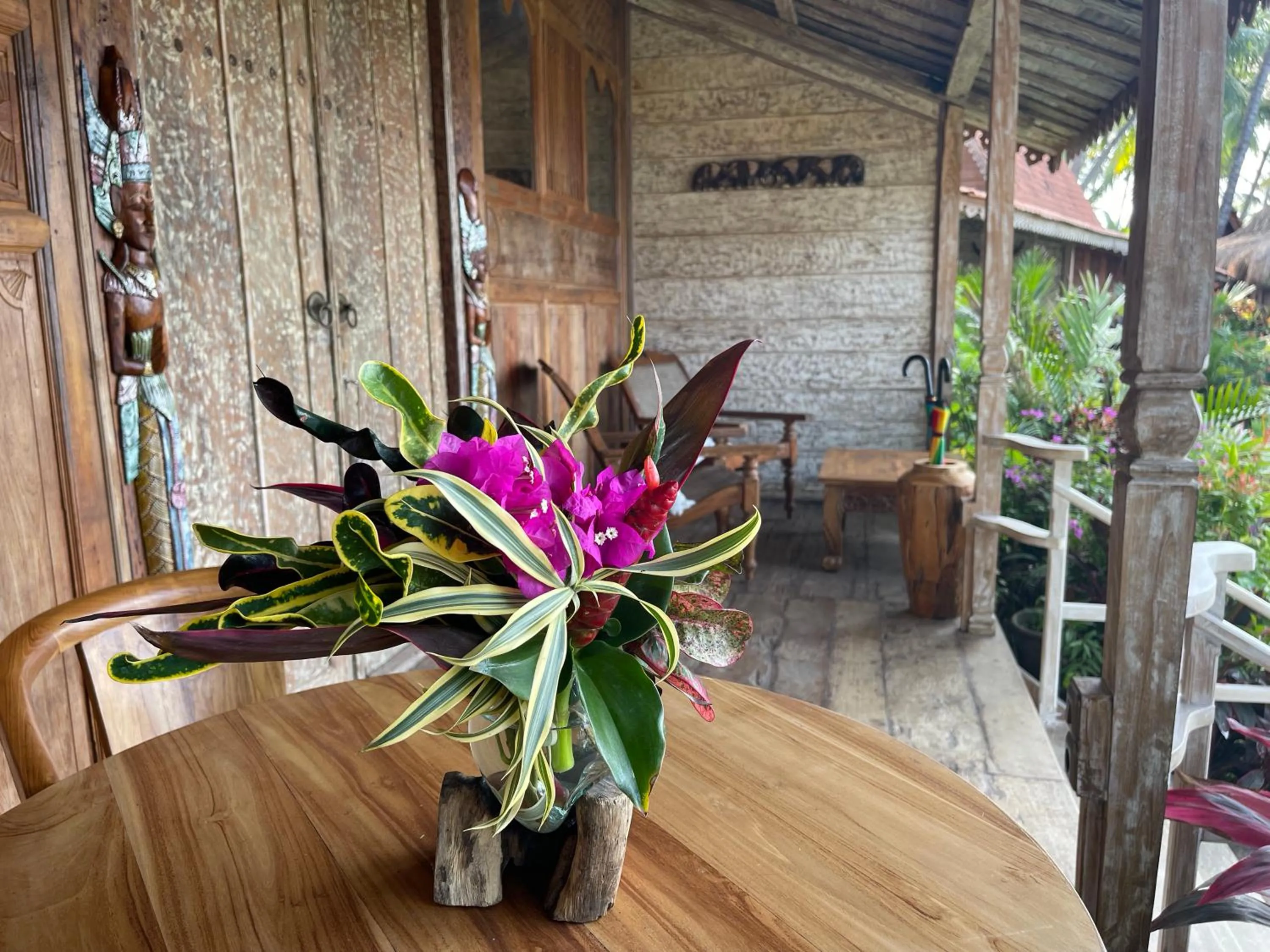 Text overlay in Louka Beach Bali