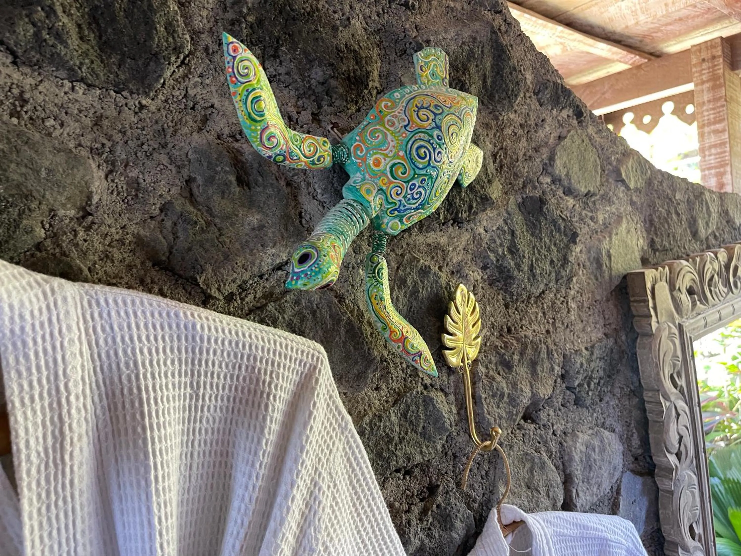 Decorative detail in Louka Beach Bali