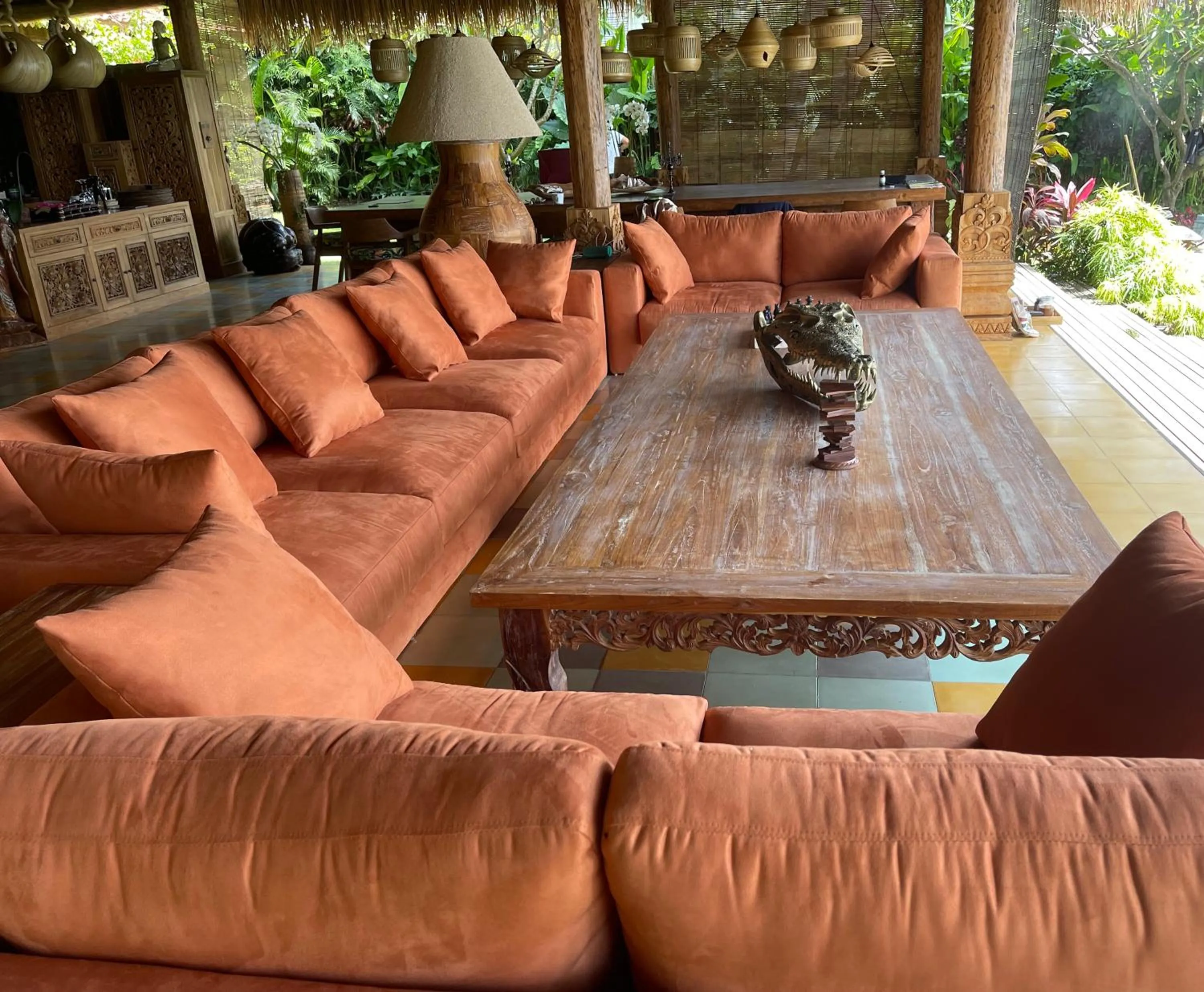 Living room in Louka Beach Bali