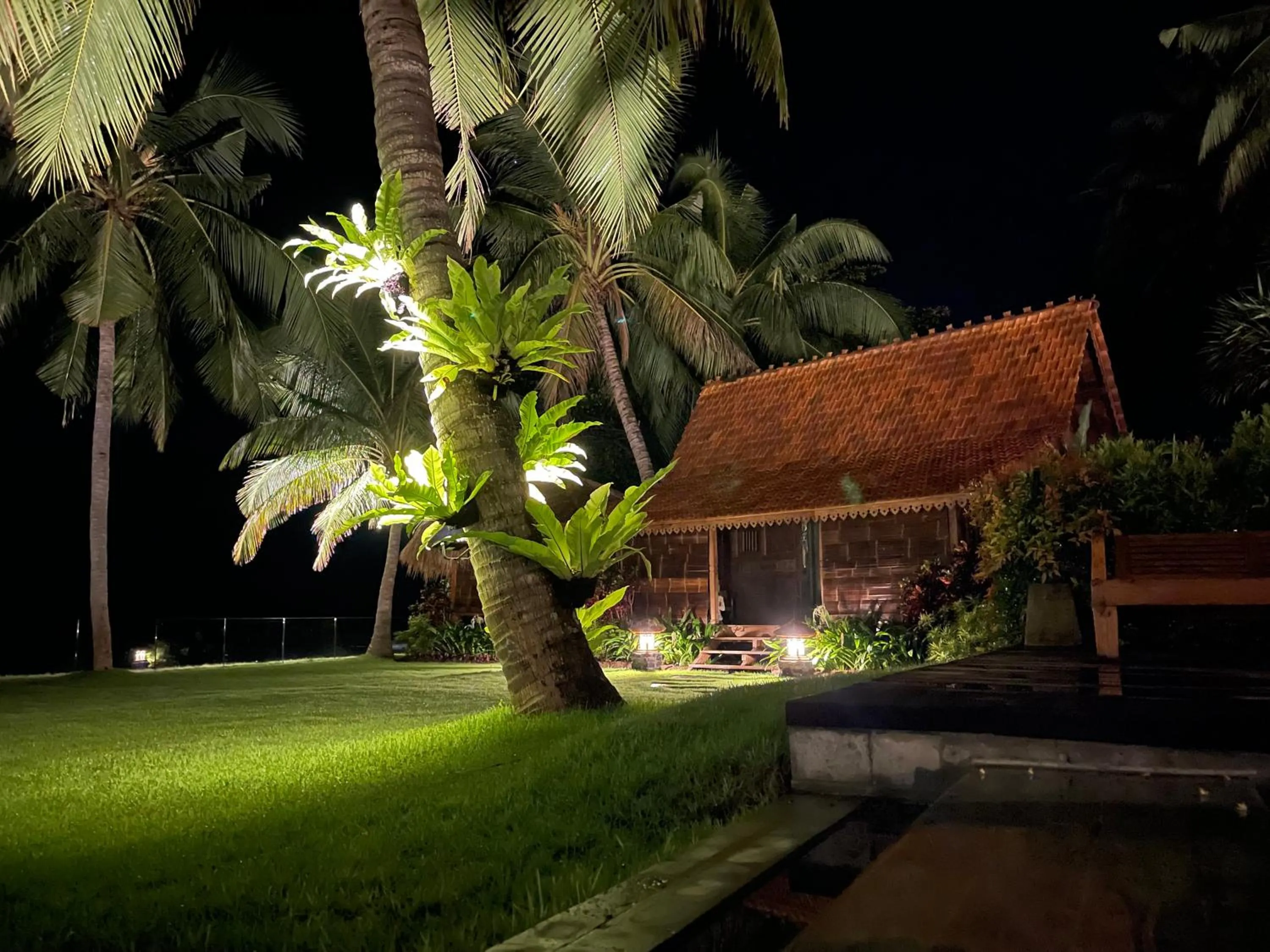 Night in Louka Beach Bali