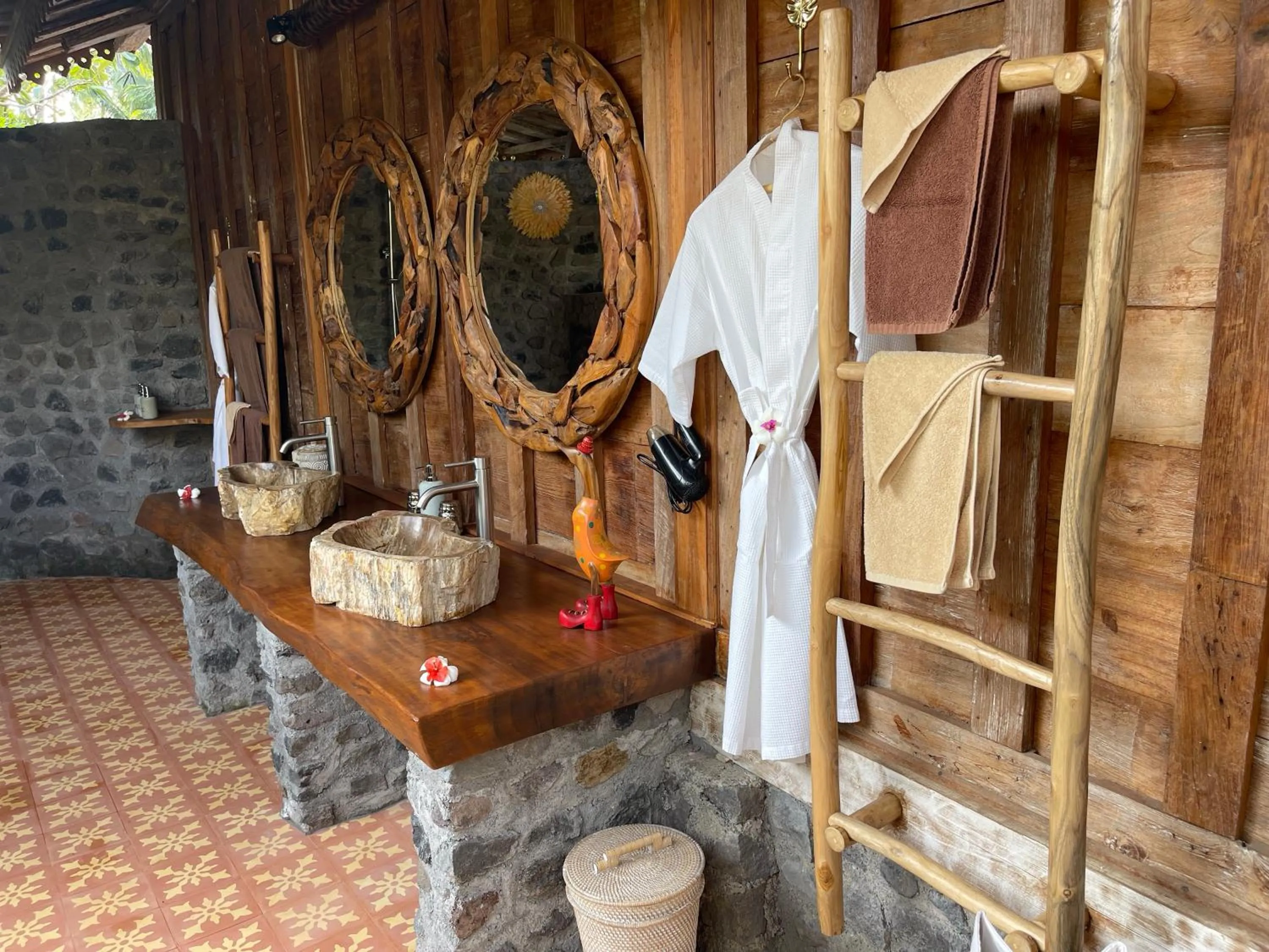 Bathroom in Louka Beach Bali