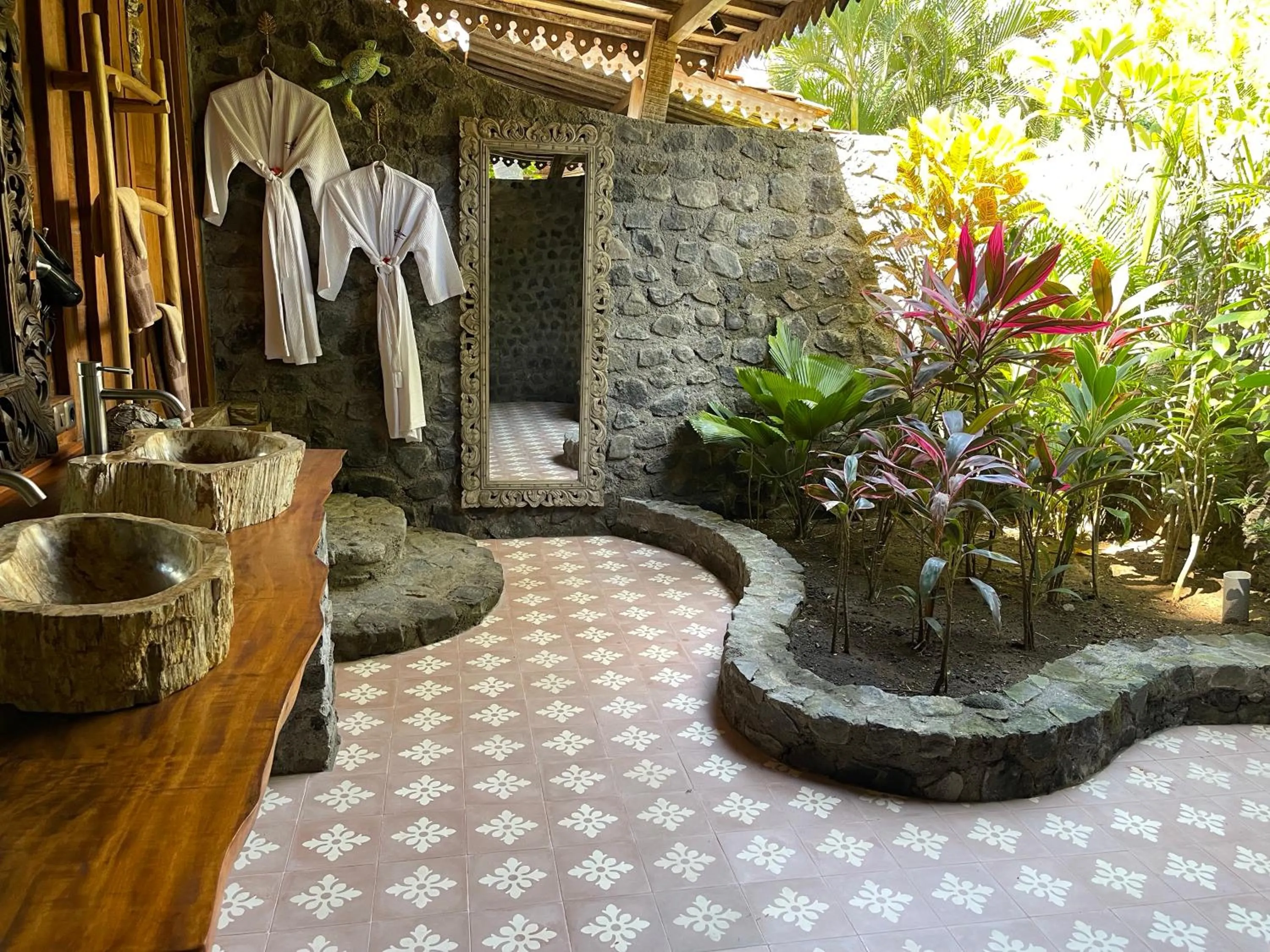 Garden in Louka Beach Bali