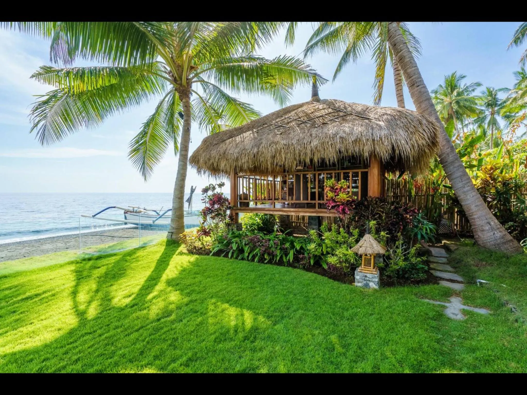 Garden in Louka Beach Bali
