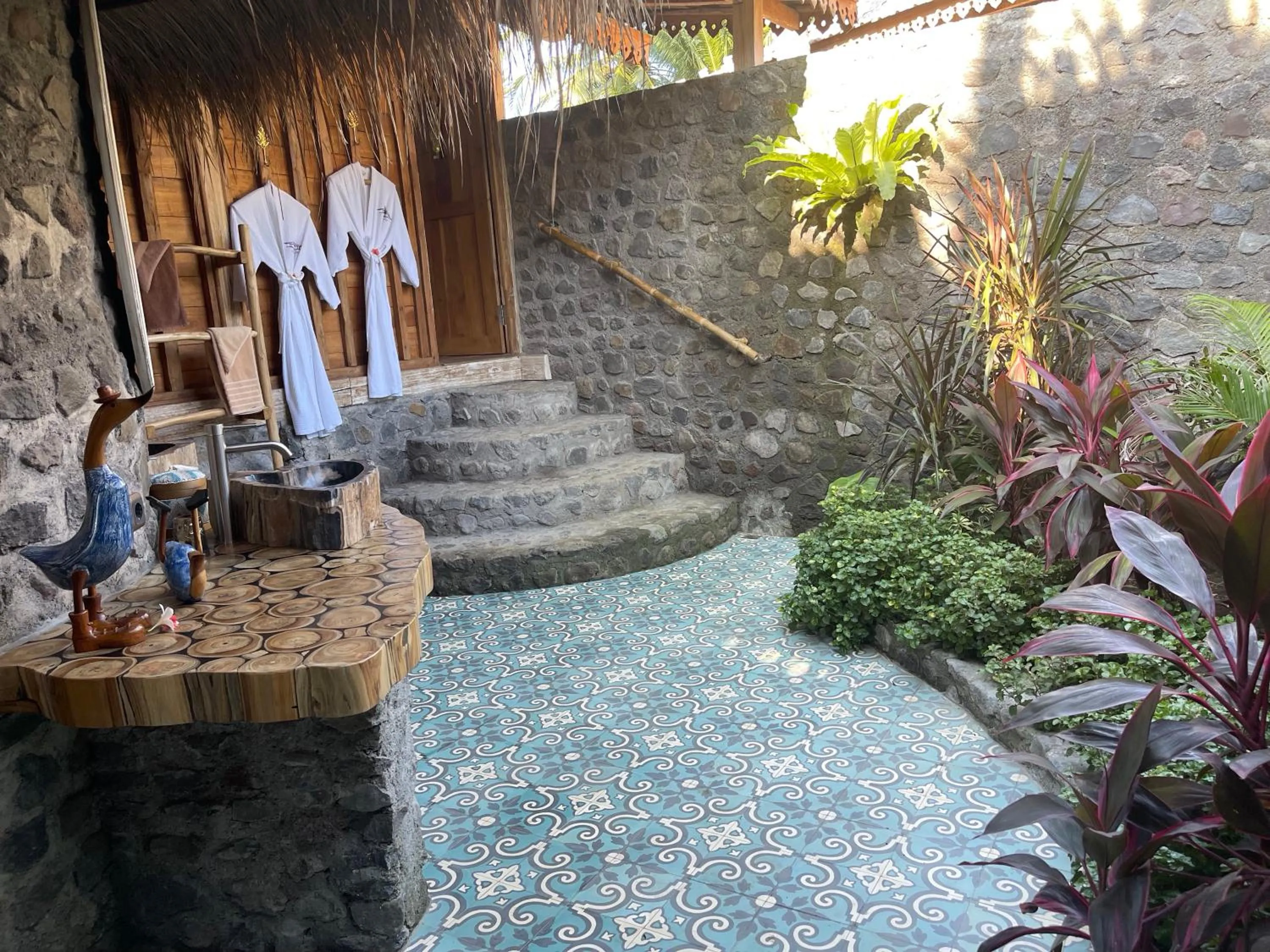 Bathroom in Louka Beach Bali