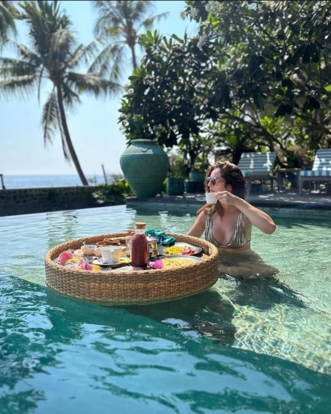 Breakfast in Louka Beach Bali