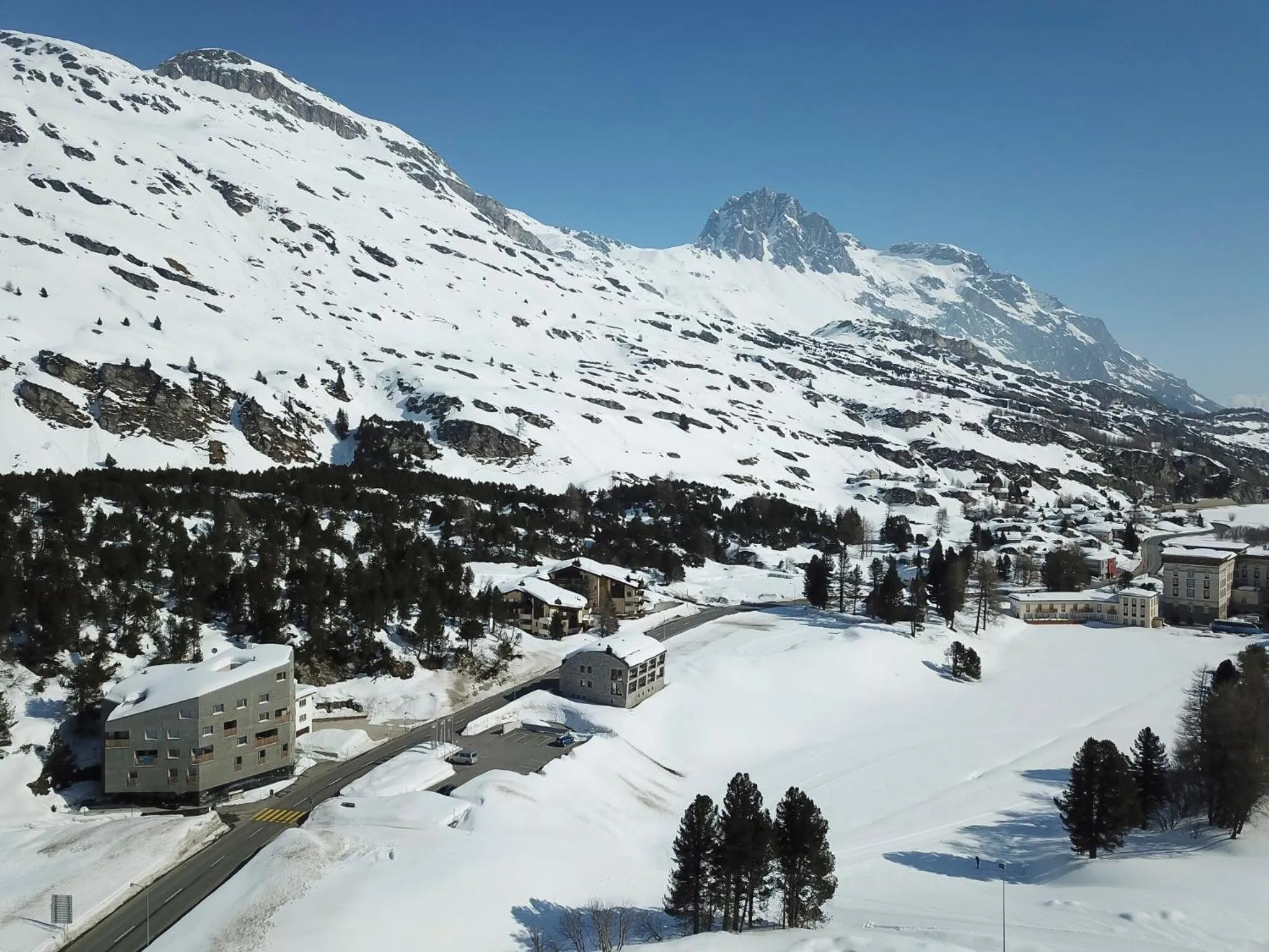 Bird's eye view in Longhin Maloja B&B