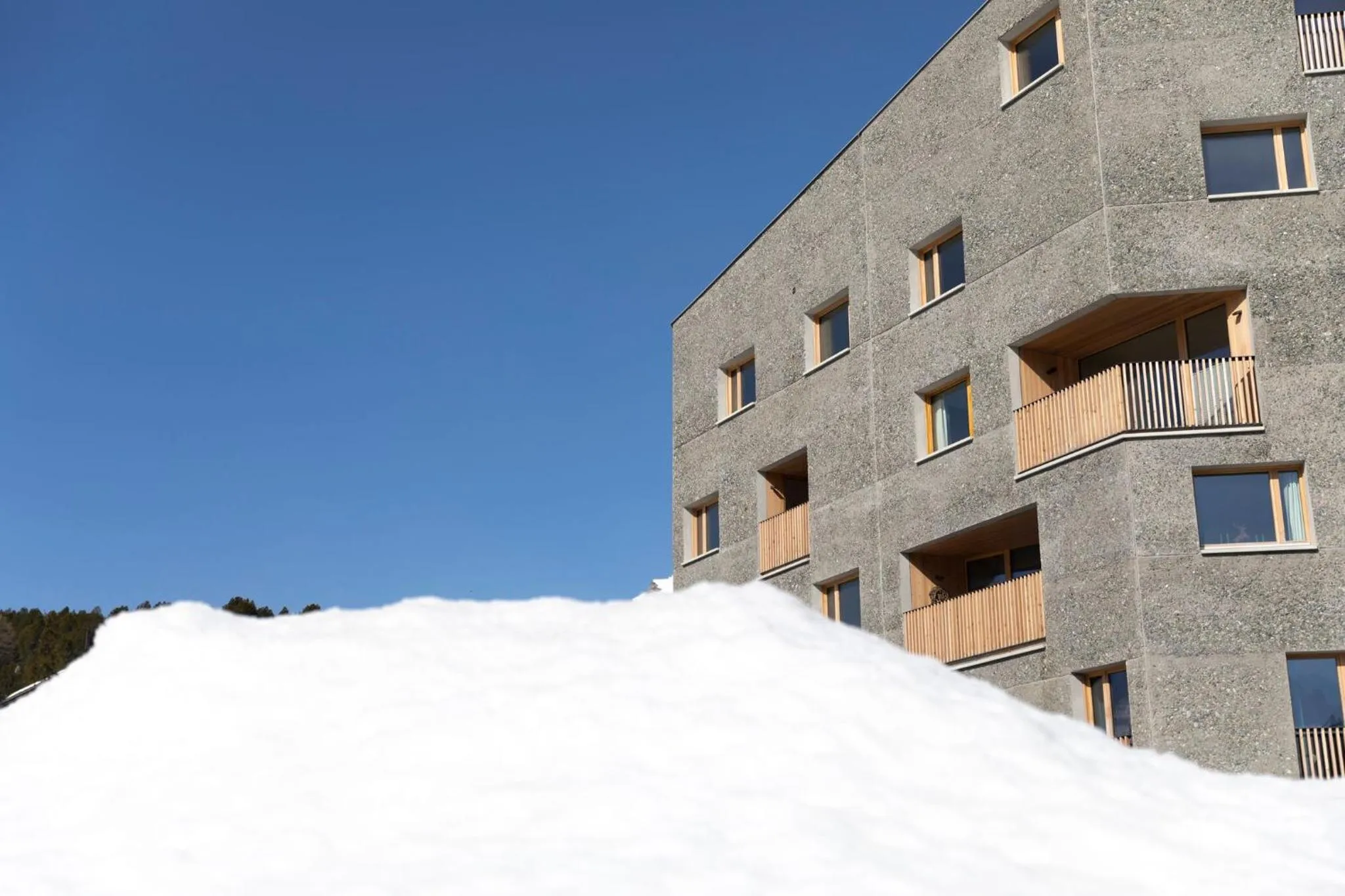 Property building in Longhin Maloja B&B